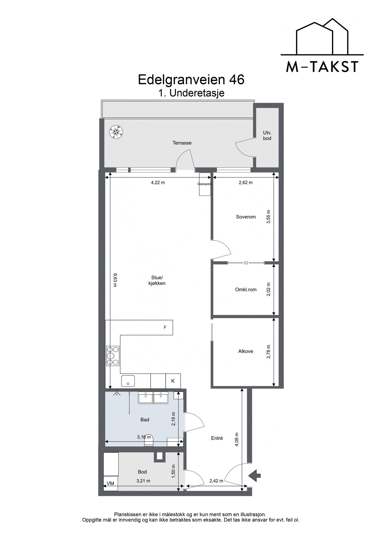 Plantegning. Galleribilde