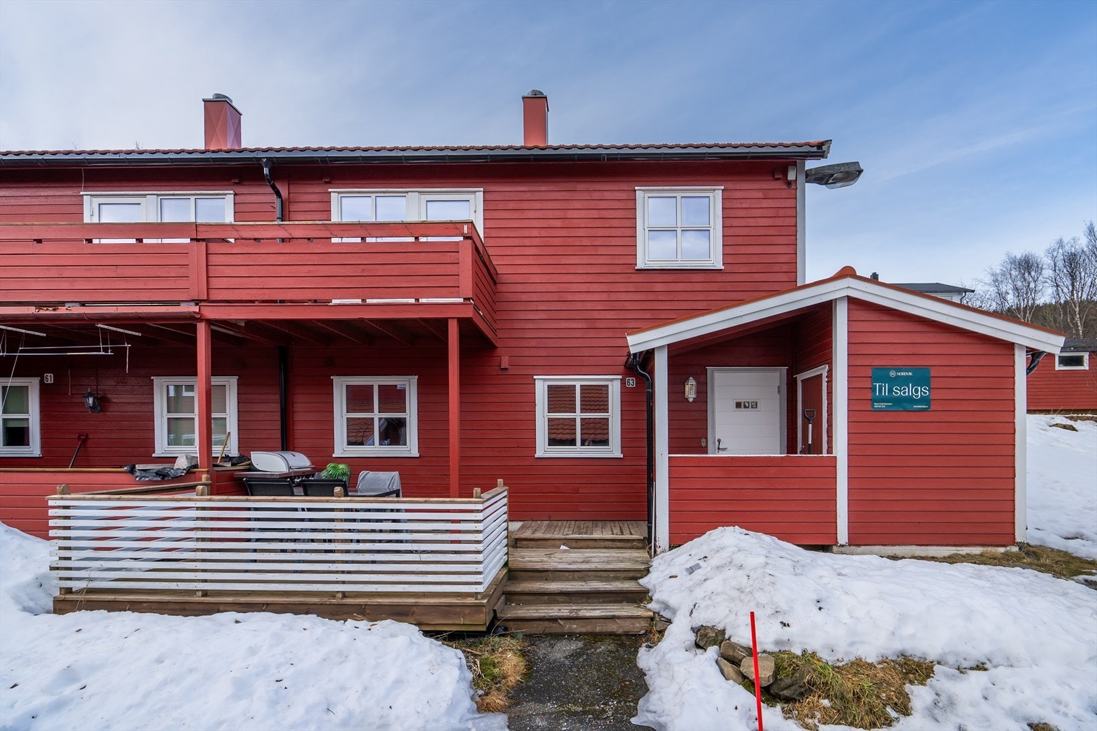 Flott rekbkehus med plassering i ende. Galleribilde