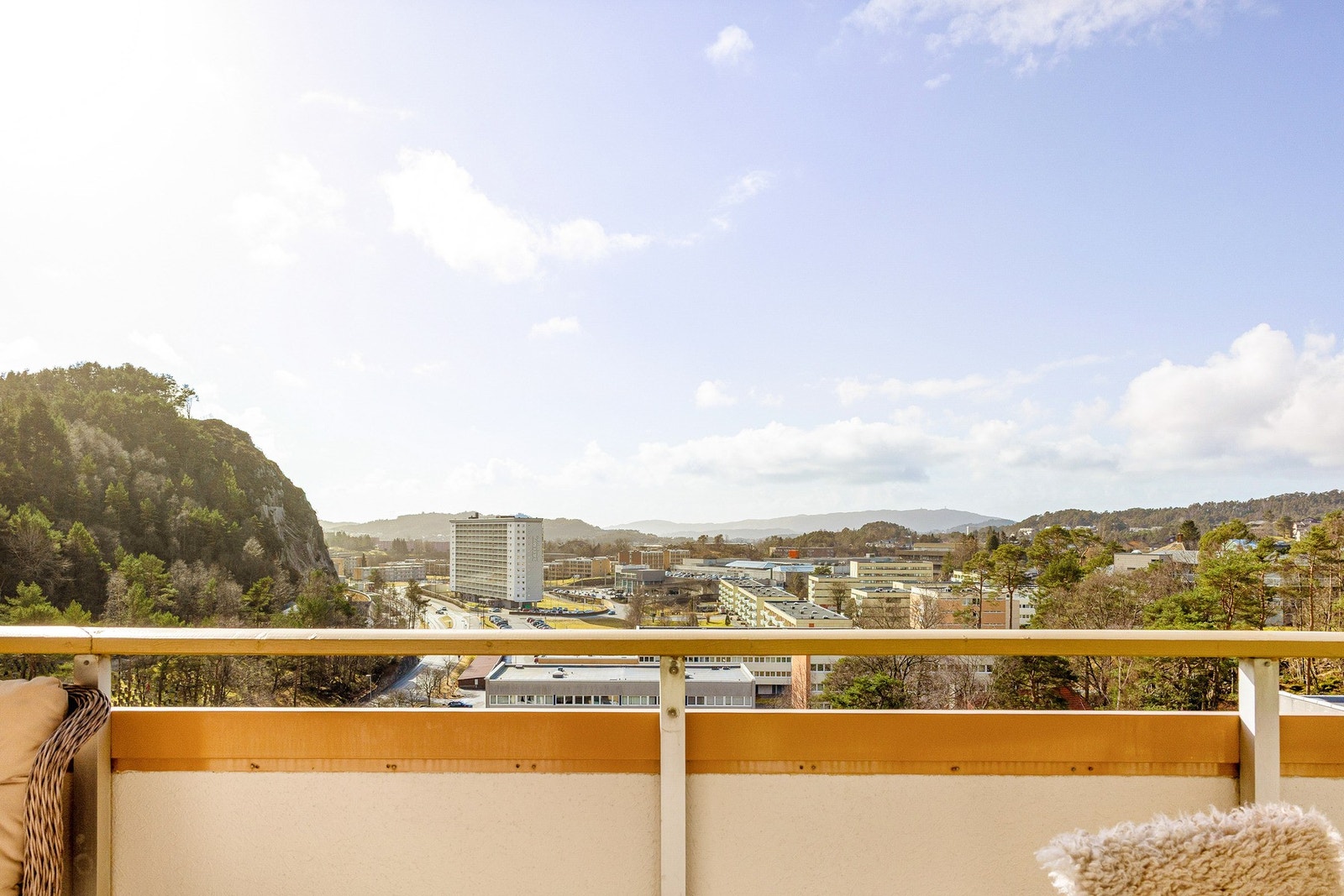 Nydelig utsikt fra balkongen! Galleribilde