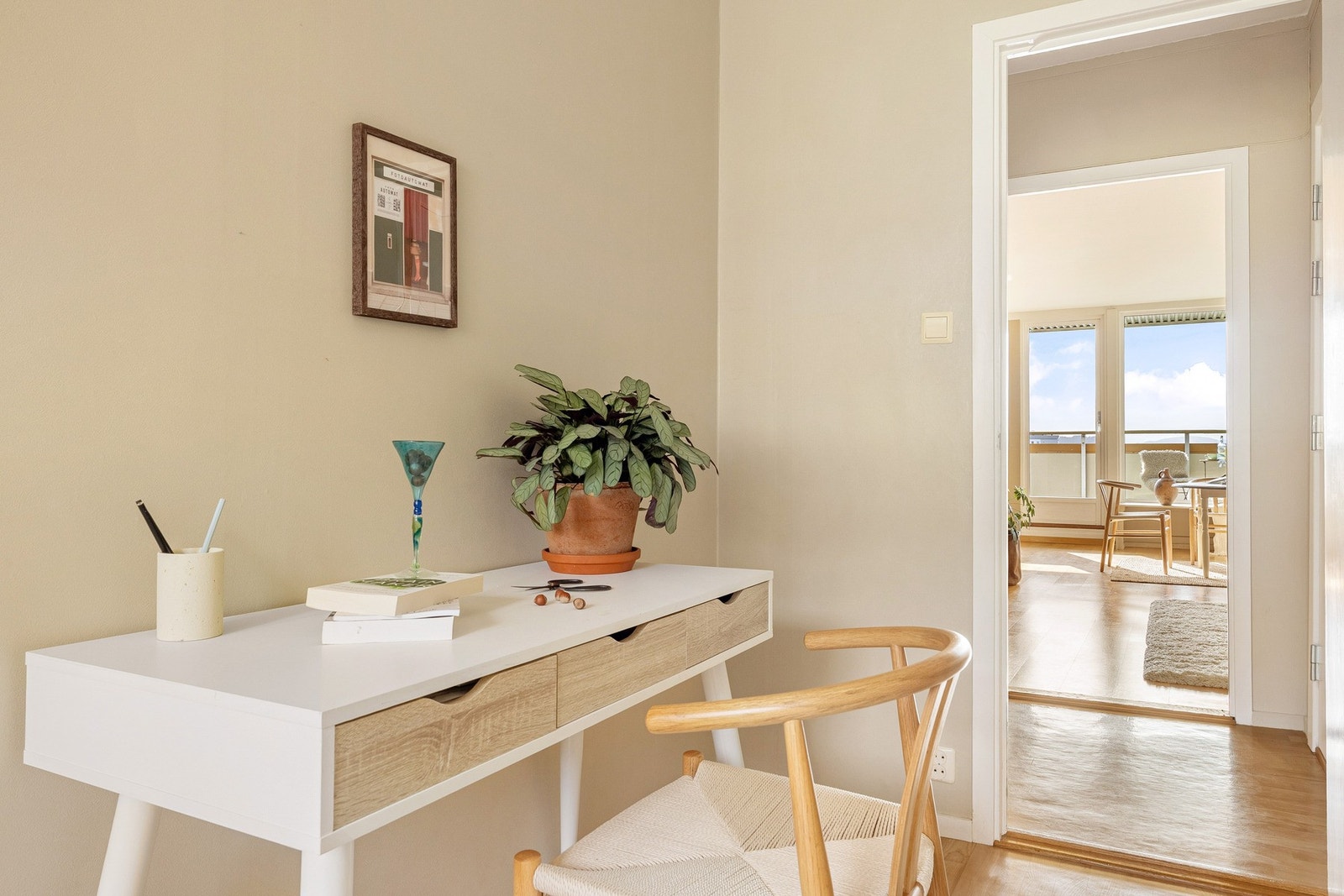 Rommet passer ypperlig som kontor, gjeste-eller barnerom. Galleribilde