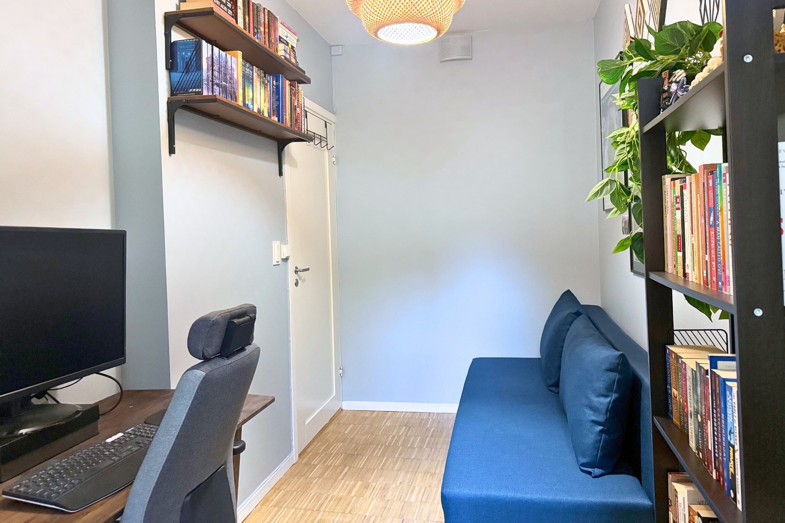 Rommet har vært benyttet som gjesterom og har også fungert godt til korttidsutleie. Galleribilde