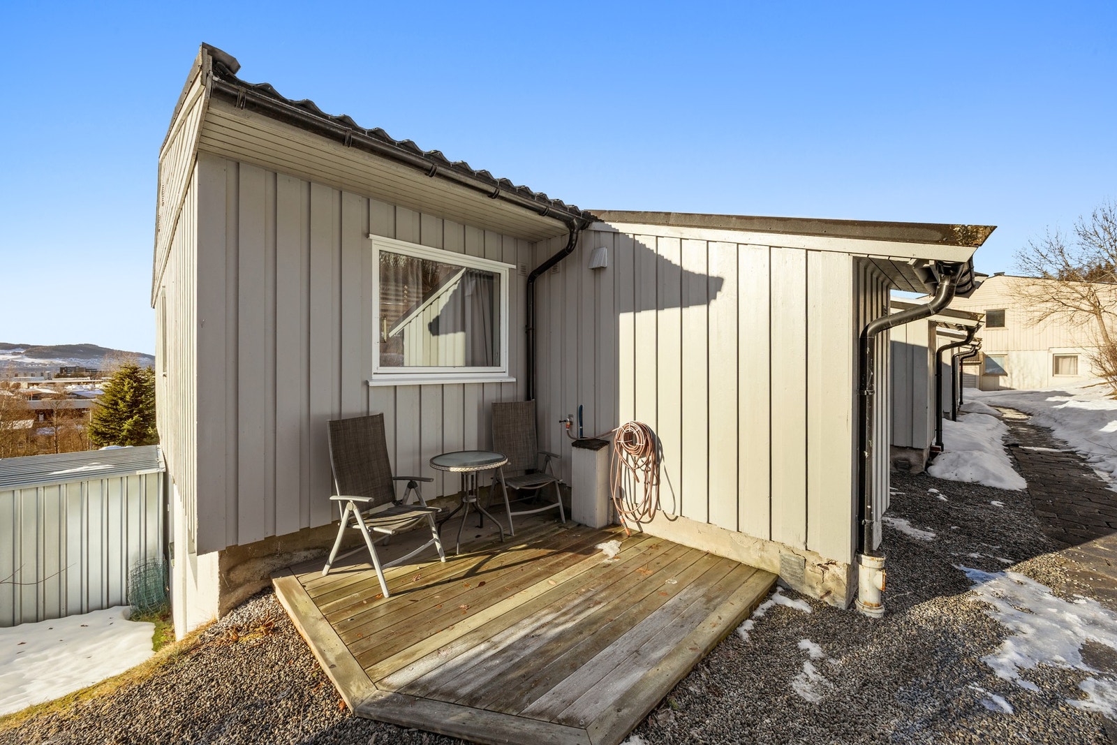 Skjermet terrasse Galleribilde