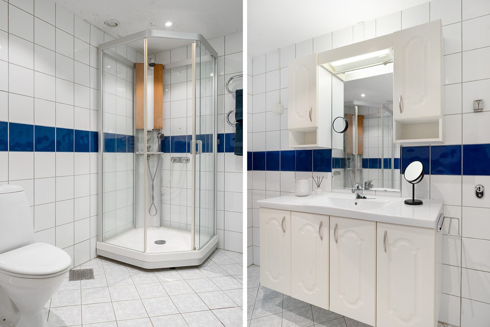 Leiligheten varmes opp ved hjelp av radiatorer tilkoblet felles varmeanlegg. Badet har flislagt gulv med varmekabler. Galleribilde