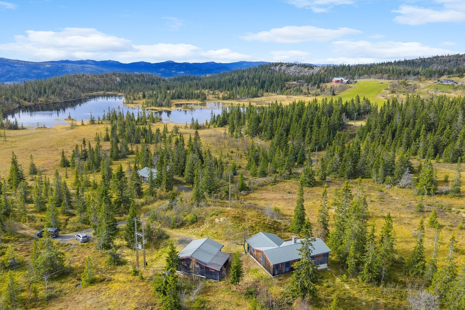 Beliggenheten 920 meter over havet gir umiddelbar nærhet til snaufjellet. Galleribilde