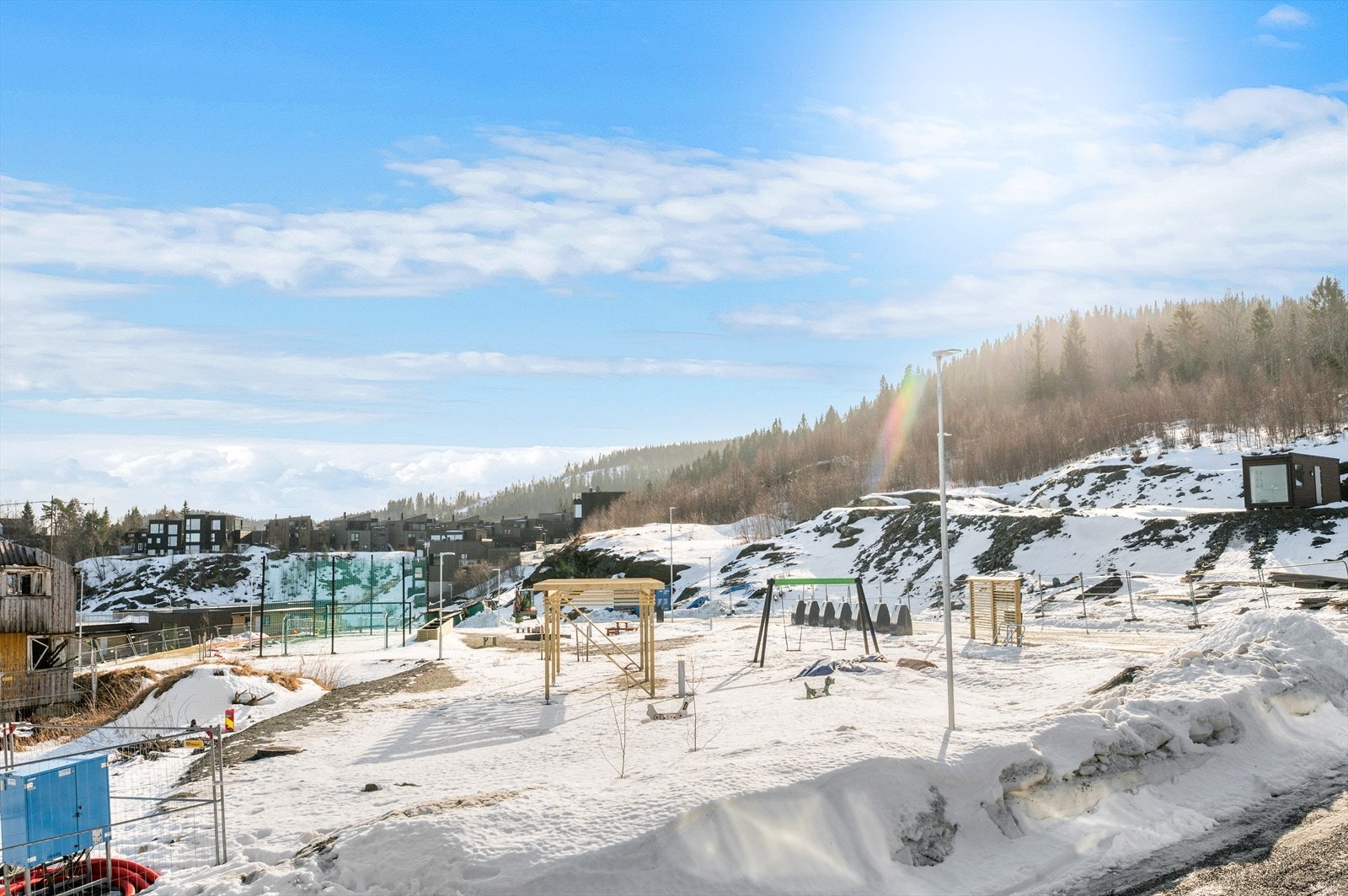 Lekeområdet rett ved boligen Galleribilde