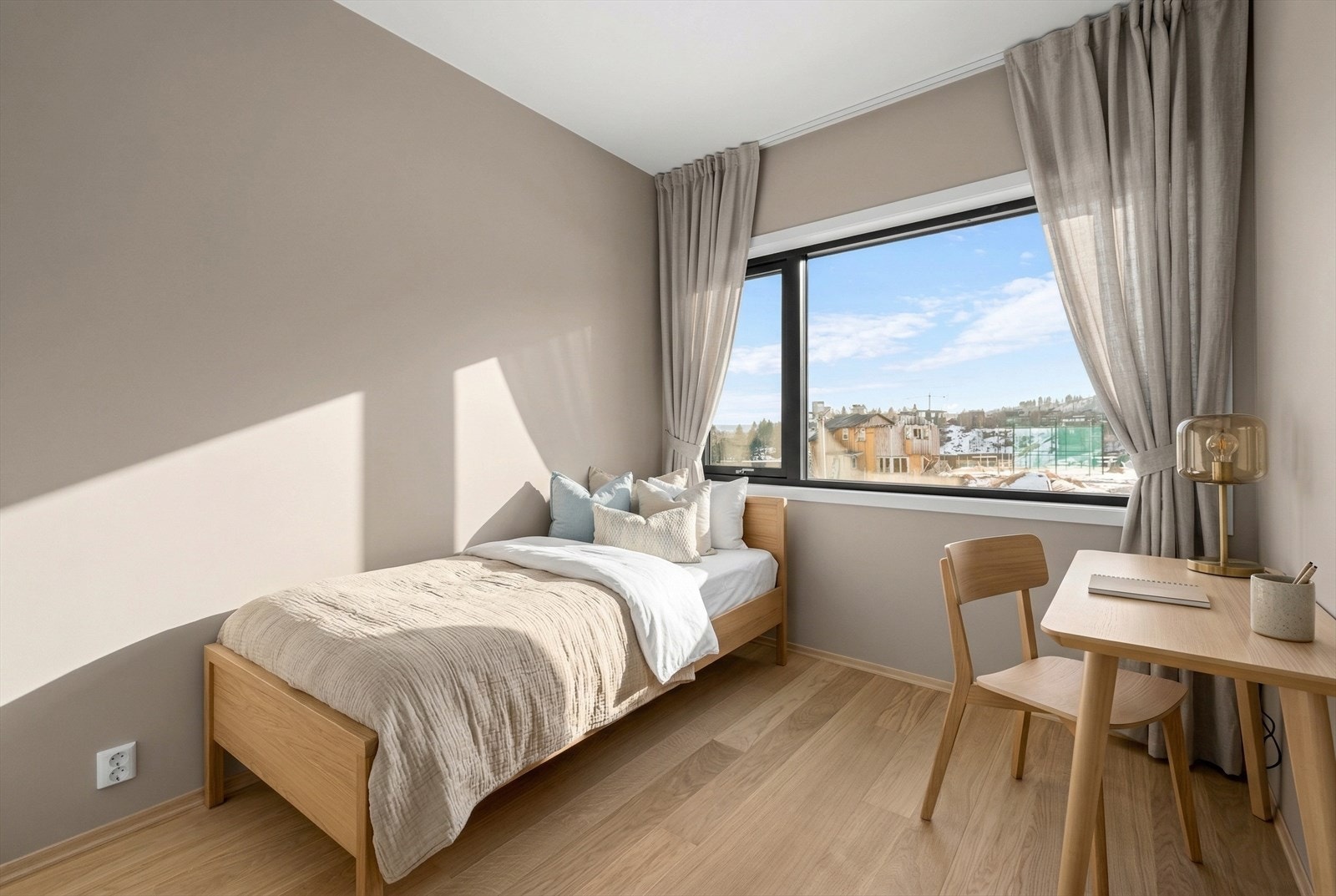 Soverom - 3D illustastrasjonsbilde Galleribilde