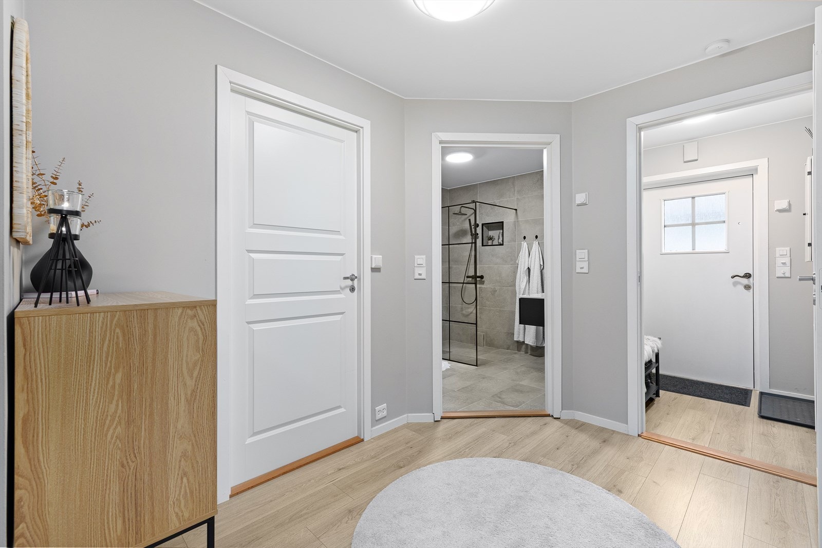 Boligen har alt på en flate, med enkel adkomst. Galleribilde