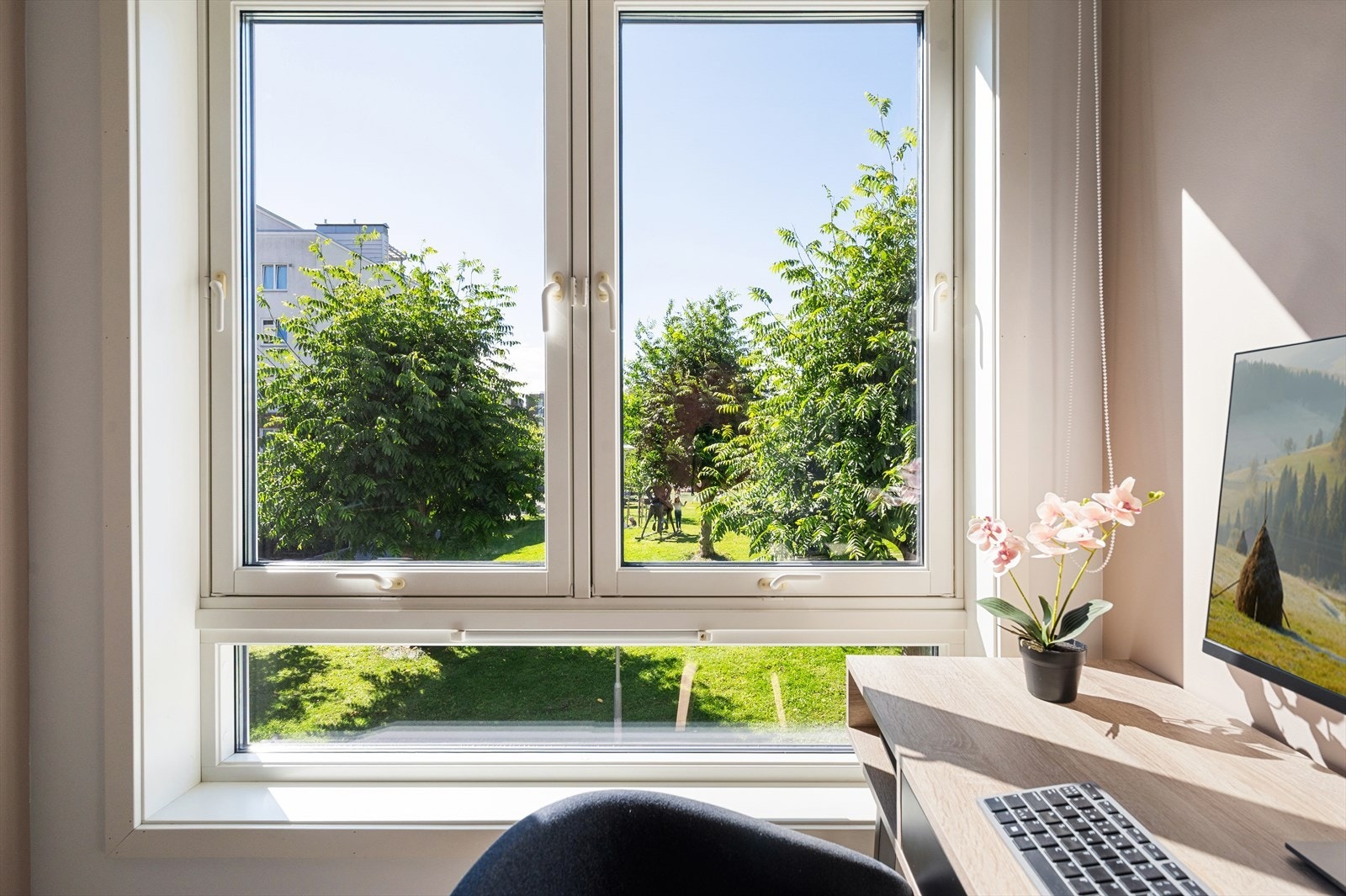 Her har man en fantastisk hyggelig utsikt. Galleribilde