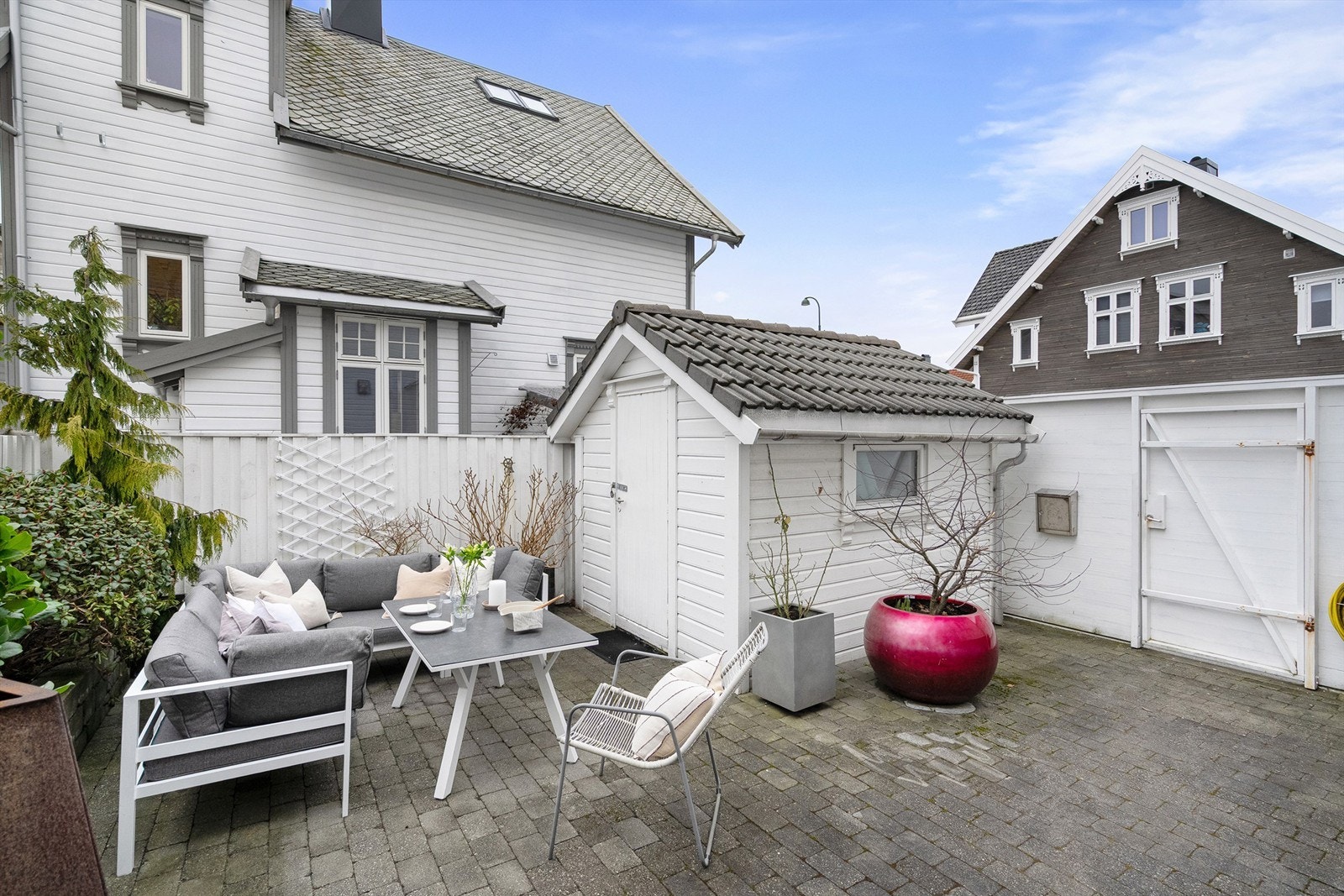 Lun atmosfære og gode solforhold. Galleribilde