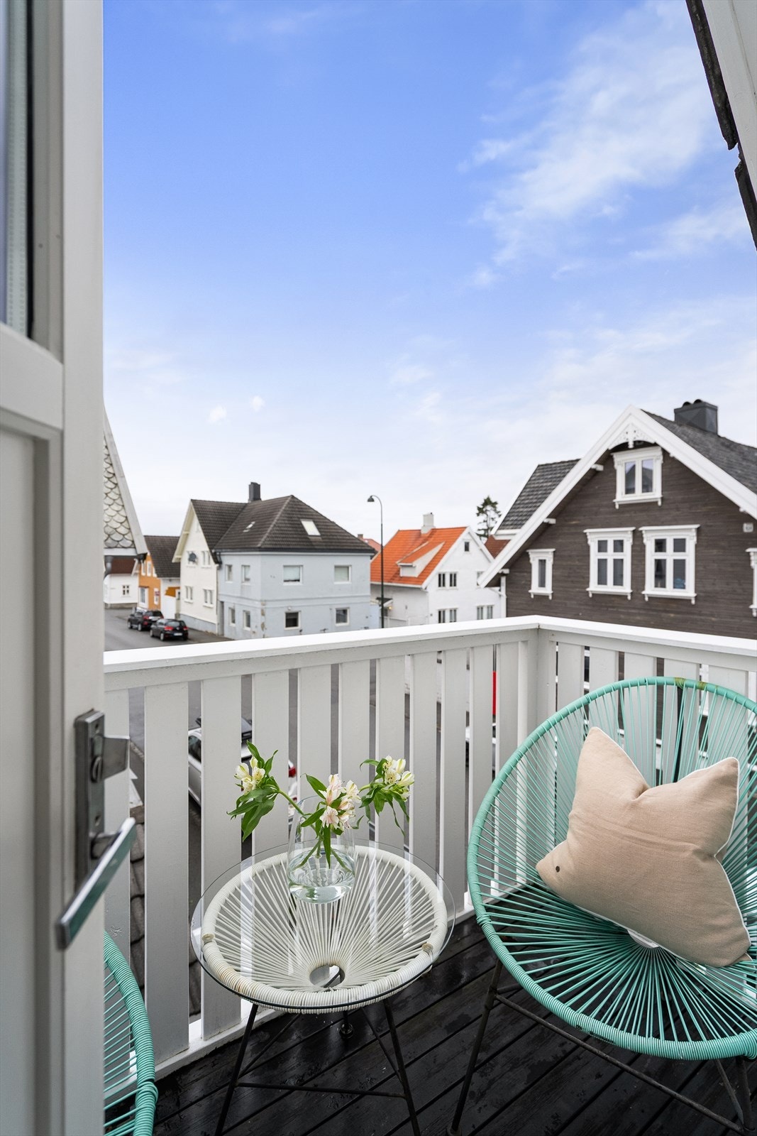 Balkong fra 2 etg. Galleribilde