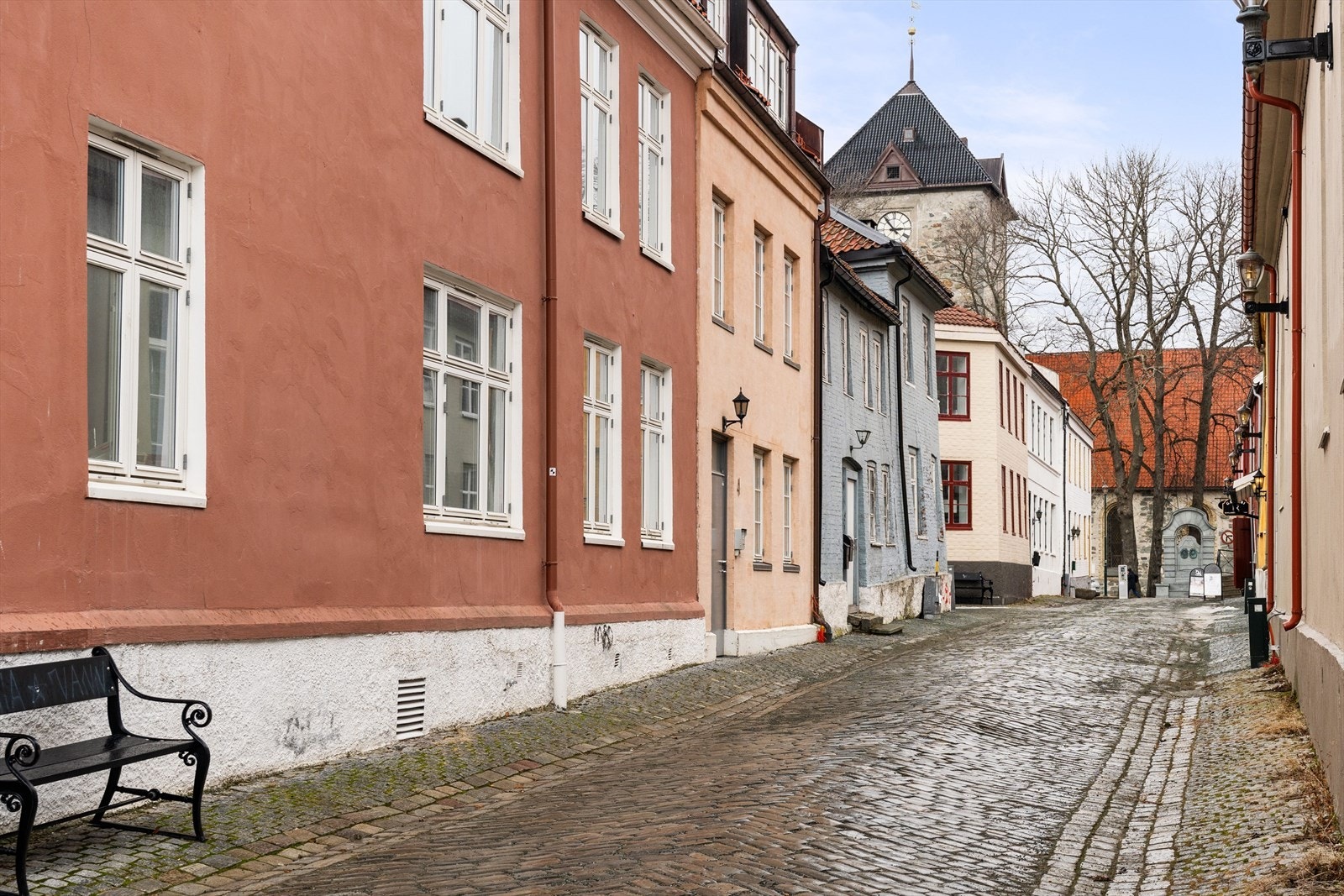 I St. Jørgensvieta er det enkelt å bo med gangavstand til "alt" man har behov i hverdagen. Galleribilde