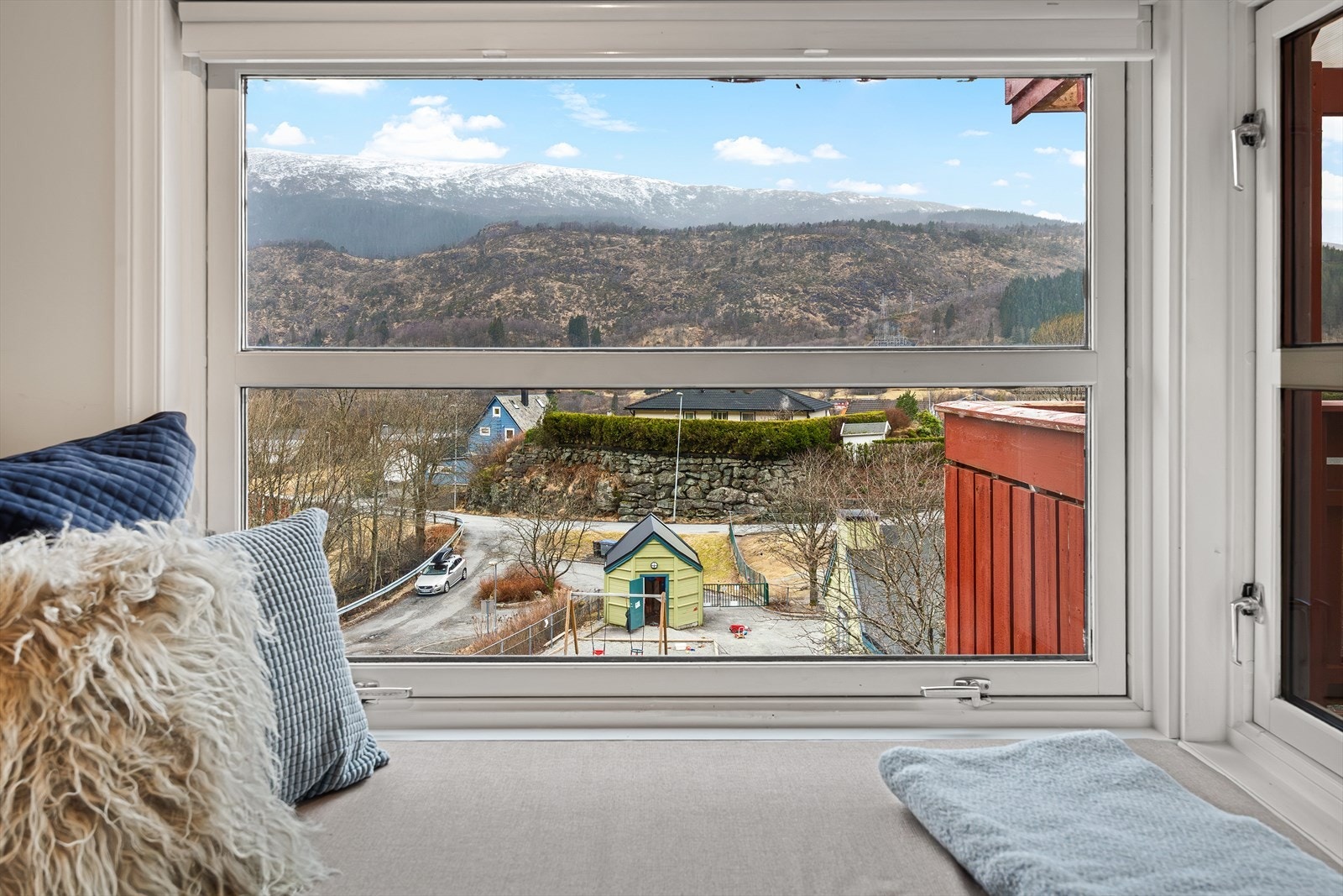 Parti av utsikt fra boligen Galleribilde