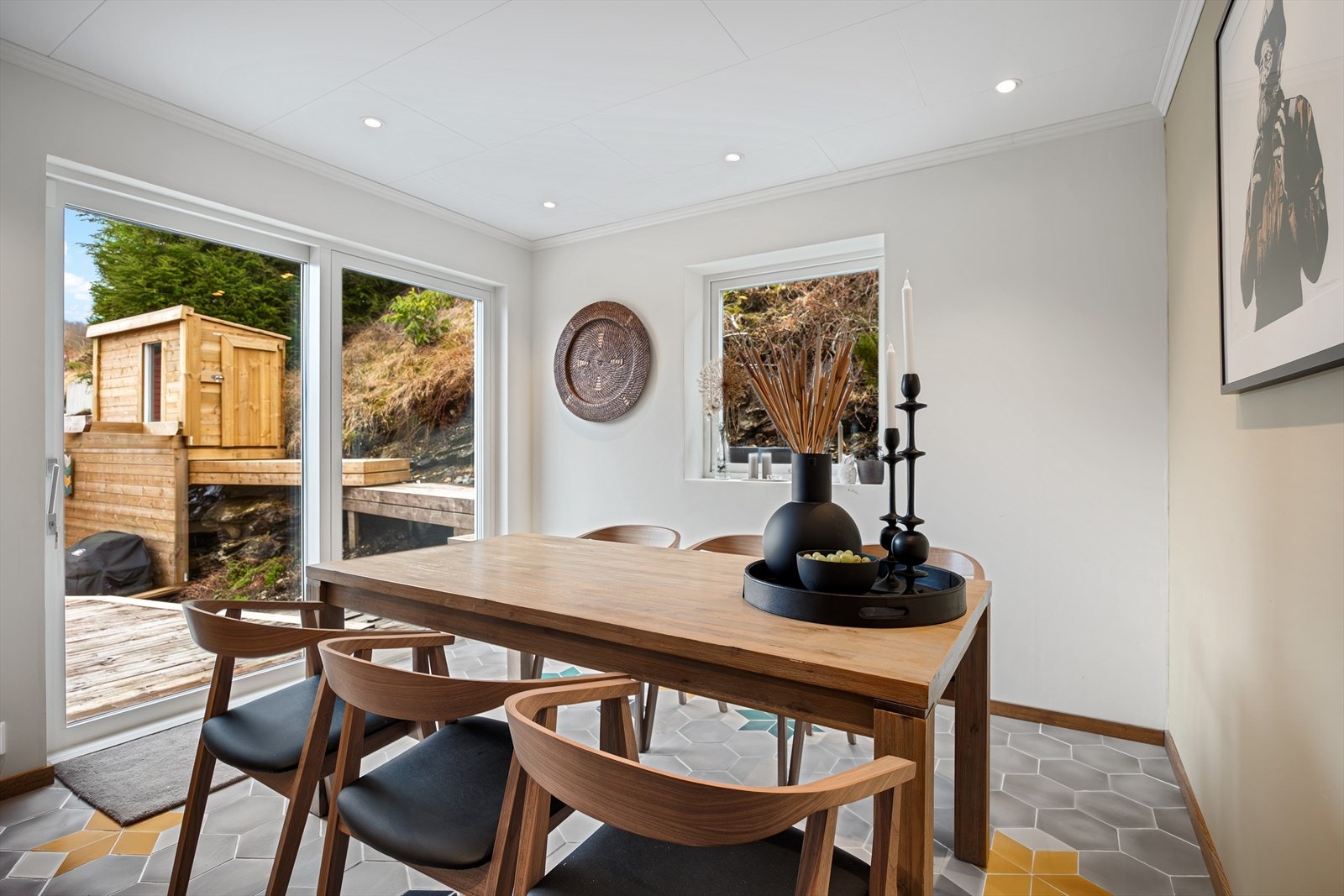 Herlig spiseplass Galleribilde