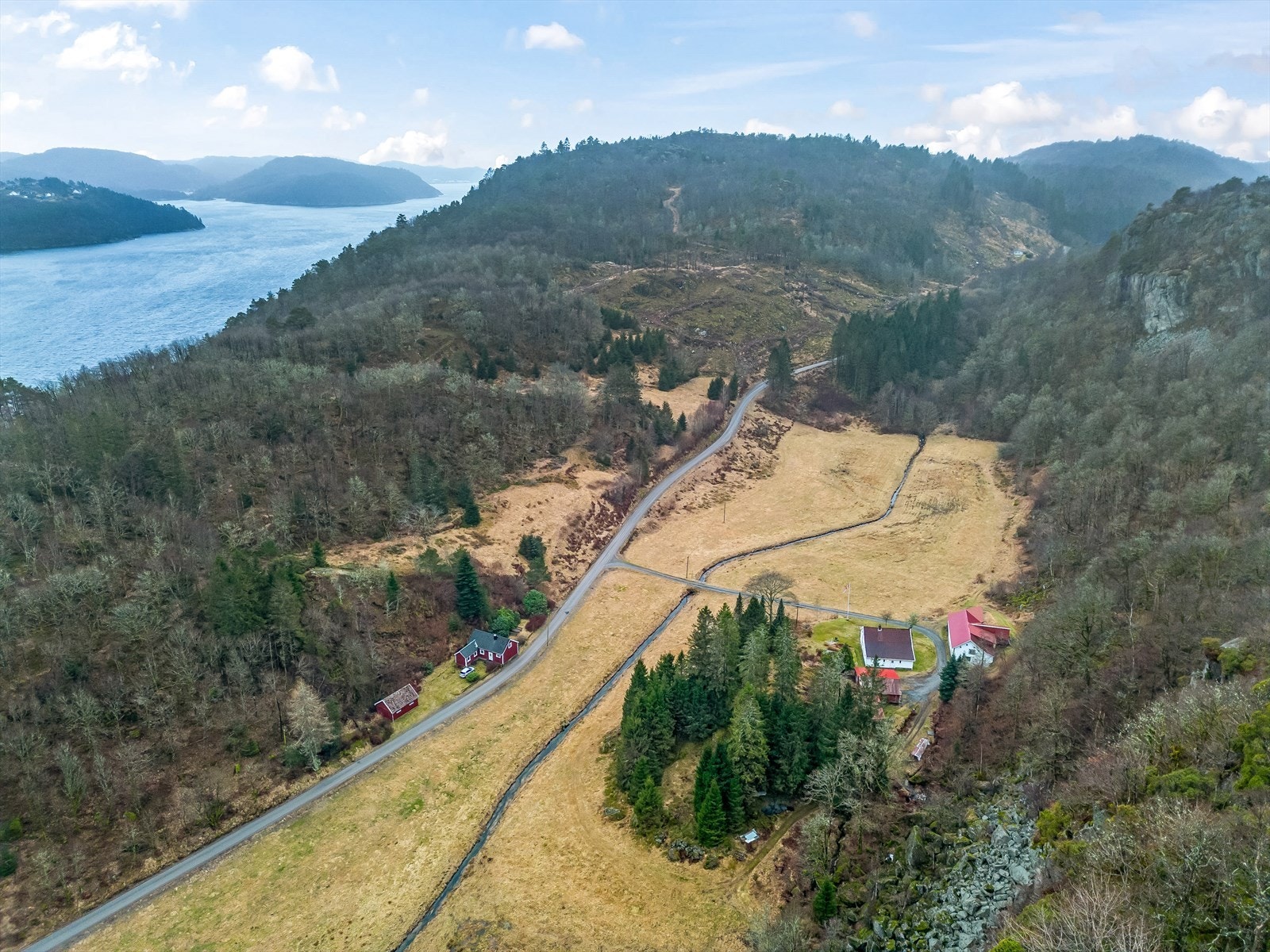 Dronefoto Galleribilde