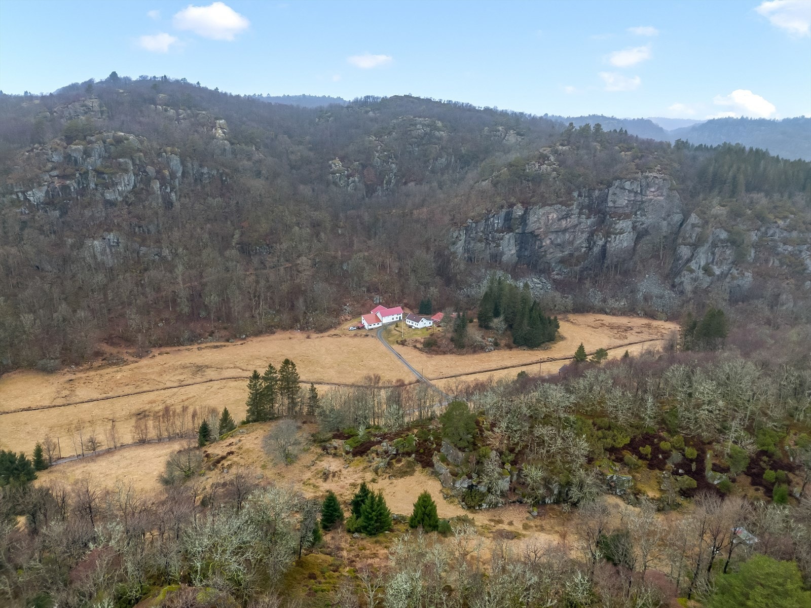 Dronefoto Galleribilde