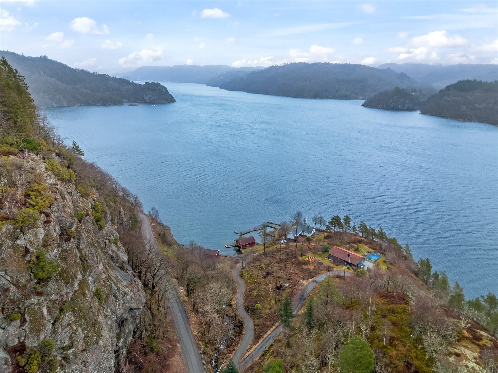 Dronefoto Galleribilde