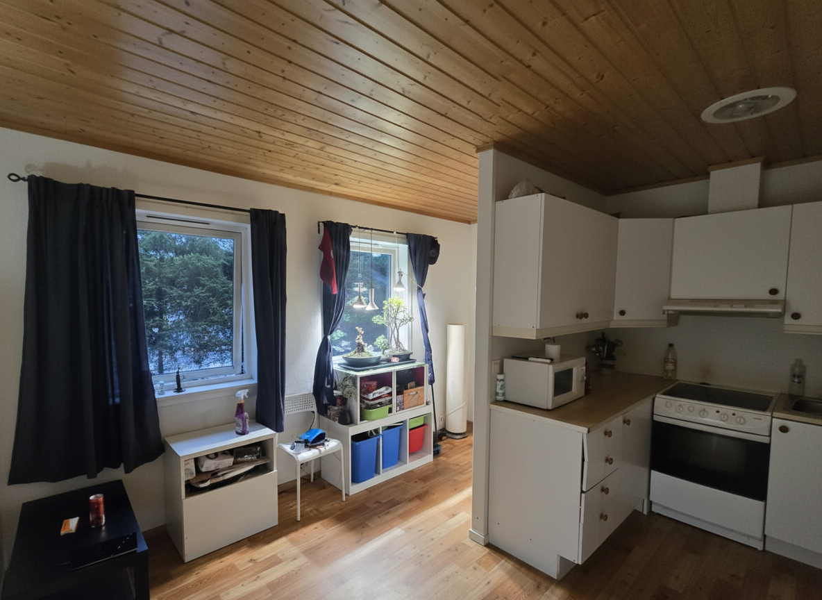 Leiligheten i underetasjen. Galleribilde