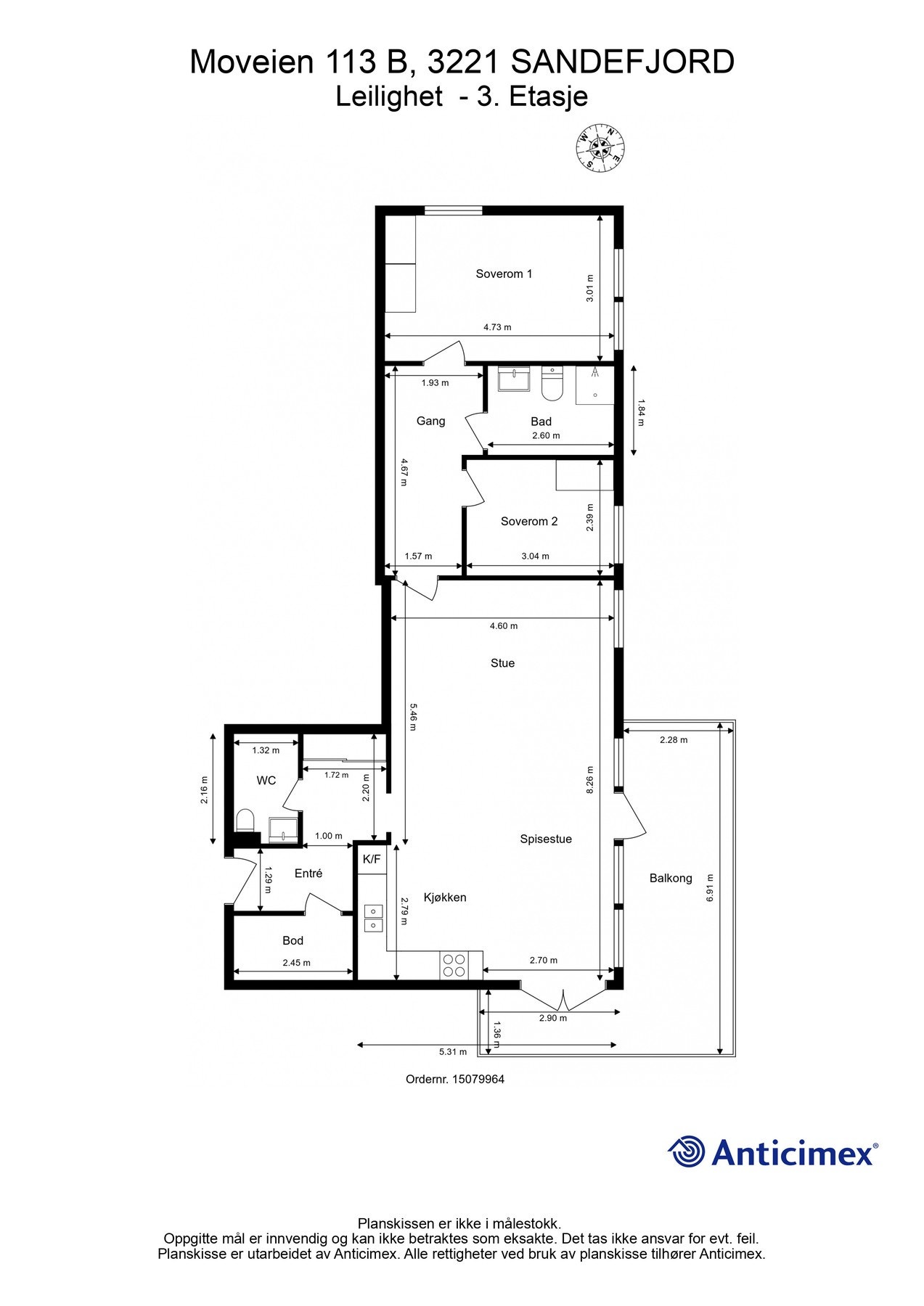 Gjør deg kjent med planløsningen Galleribilde