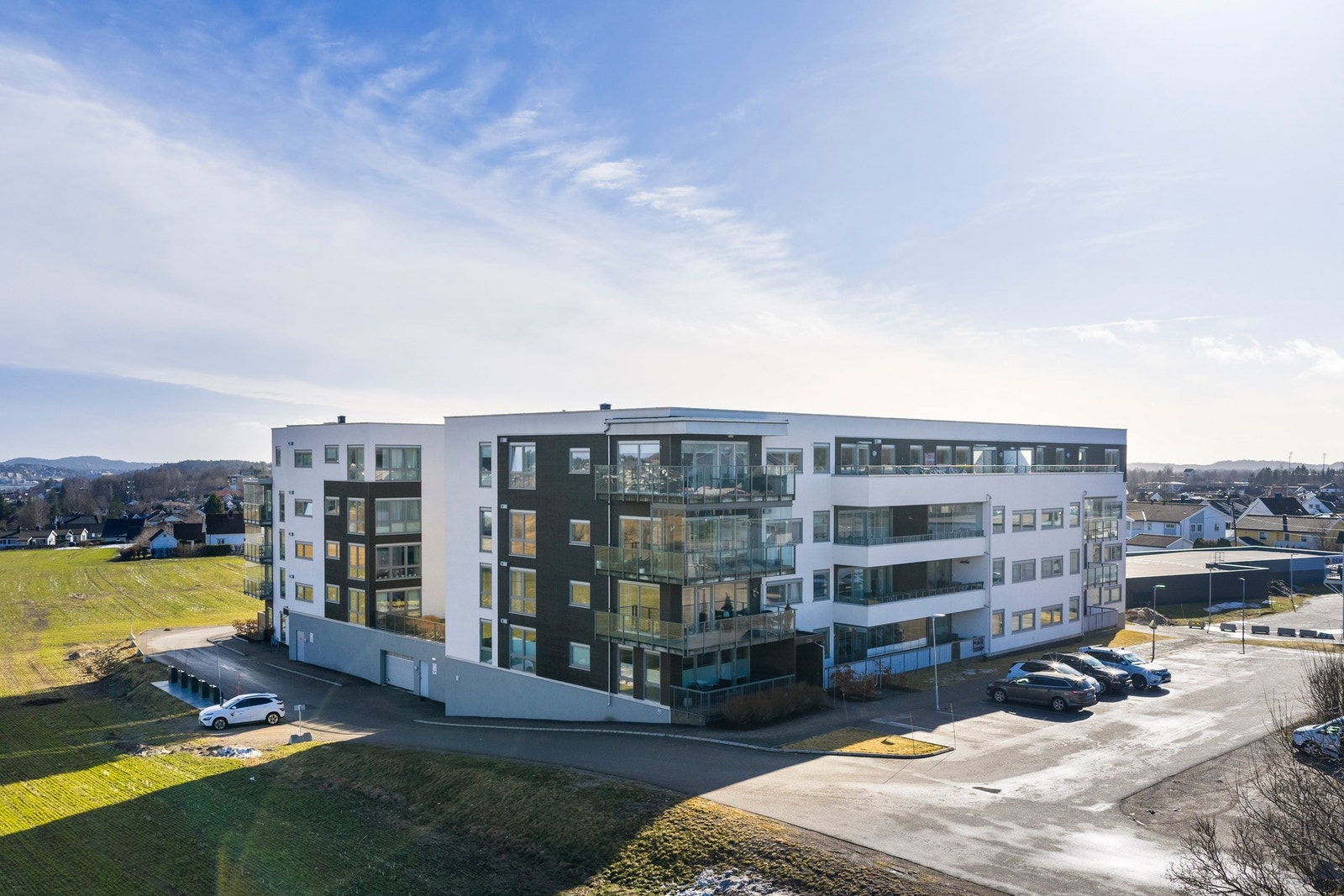 Et nyere borettslag fra 2021 med 22 andelsboliger Galleribilde