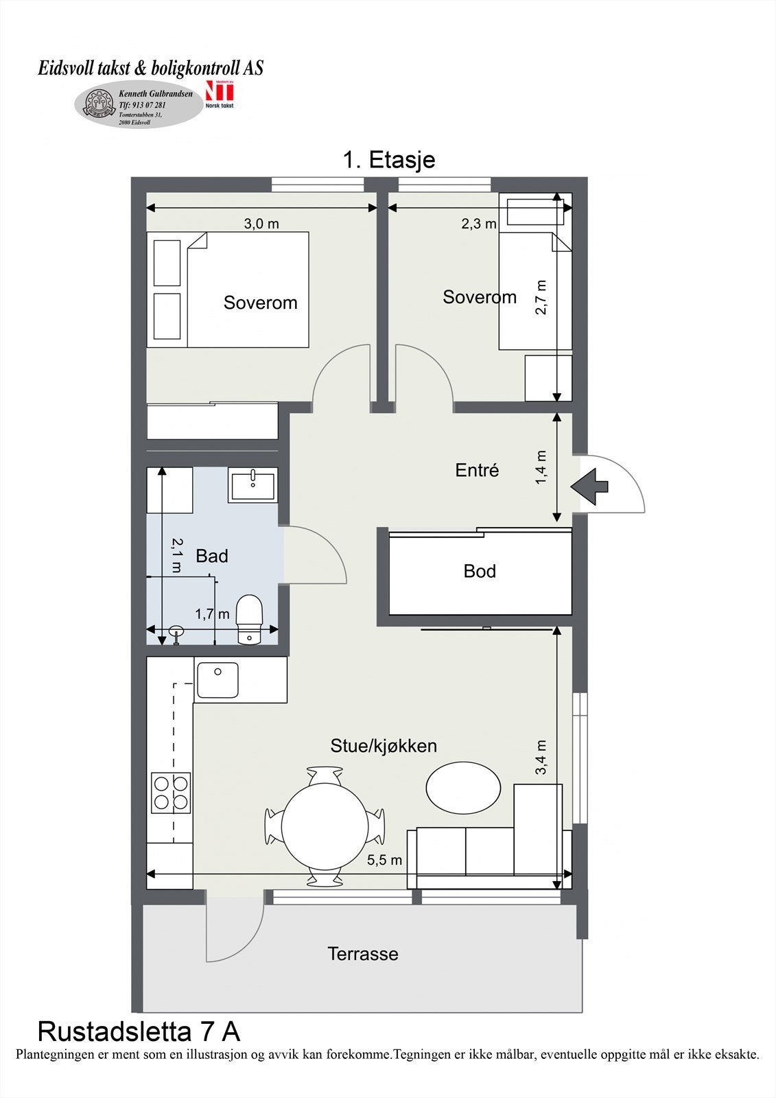 Plantegning. Galleribilde