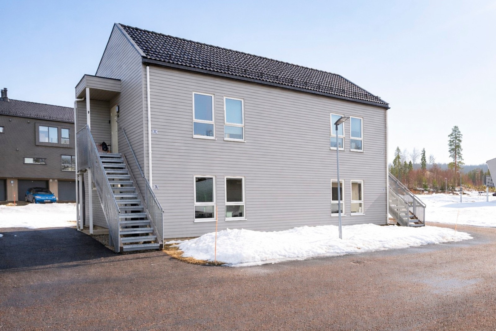 Trappefri adkomst til leiligheten. Galleribilde