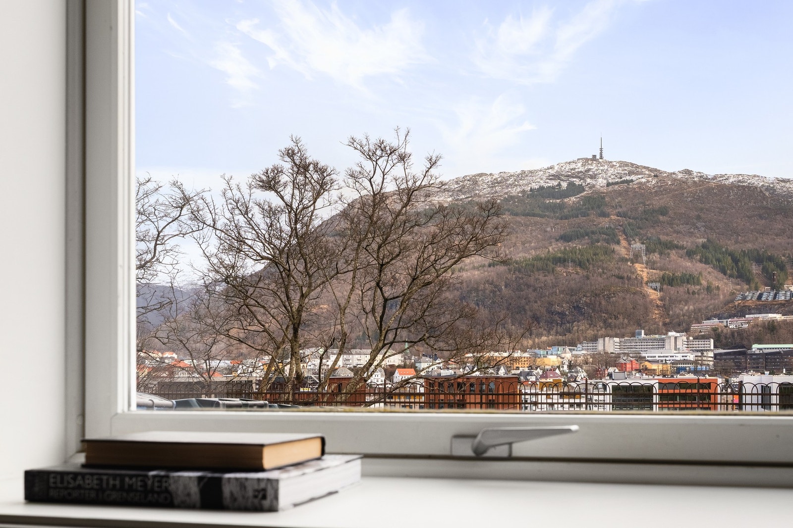 Fra leiligheten er det en lekker utsikt mot Ulriken! Galleribilde