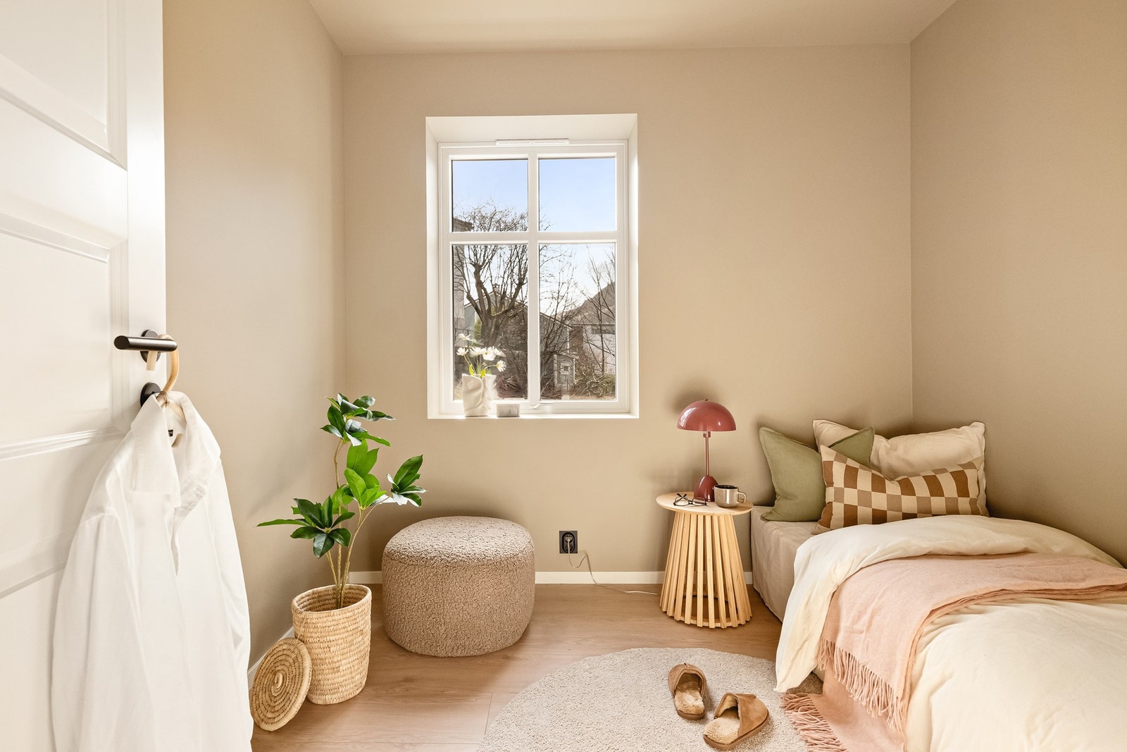 Det andre soverommet måler 7 kvm. Galleribilde