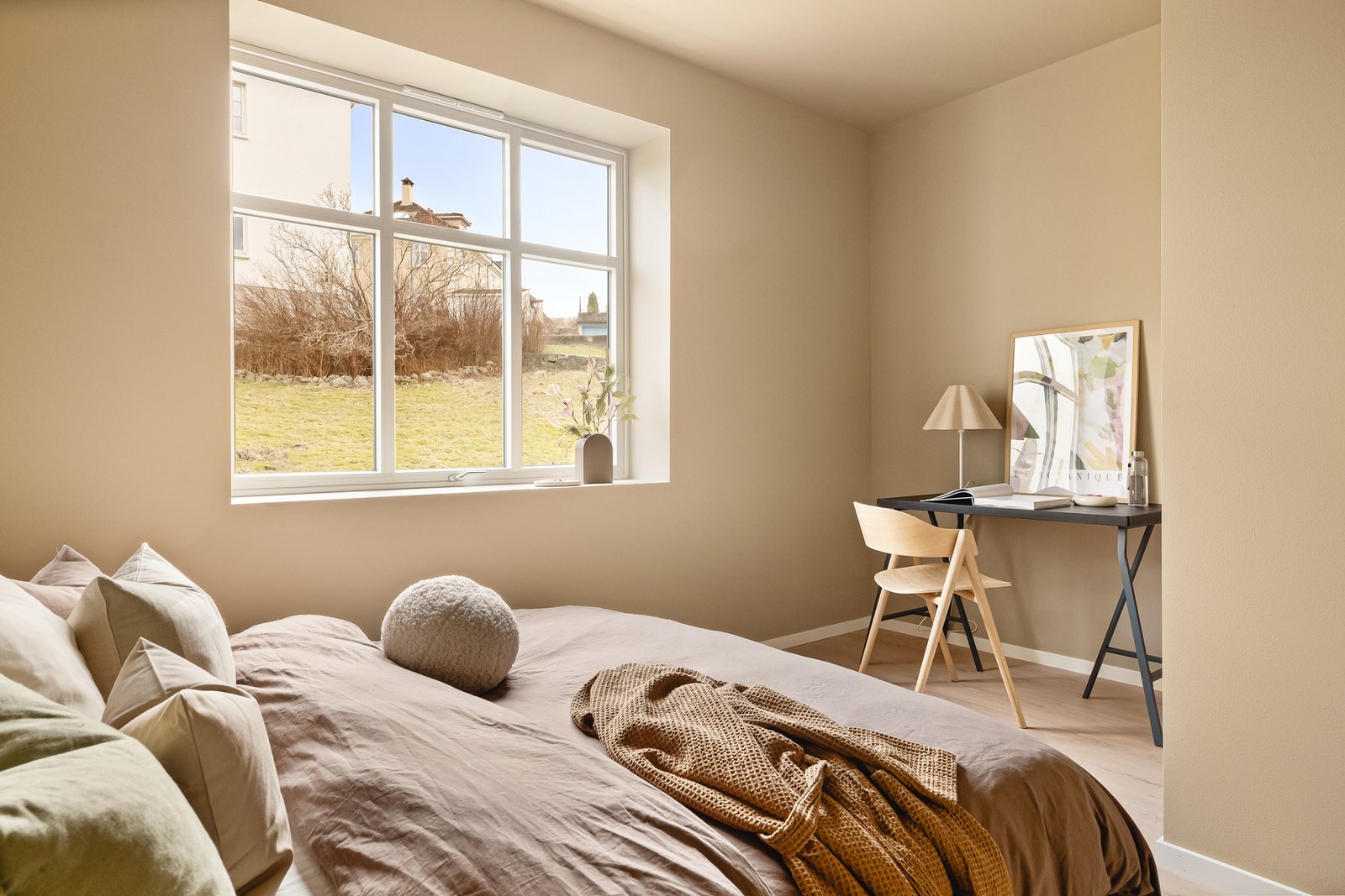 Her kan du innrede med dobbeltseng, nattbord og garderobe. Galleribilde