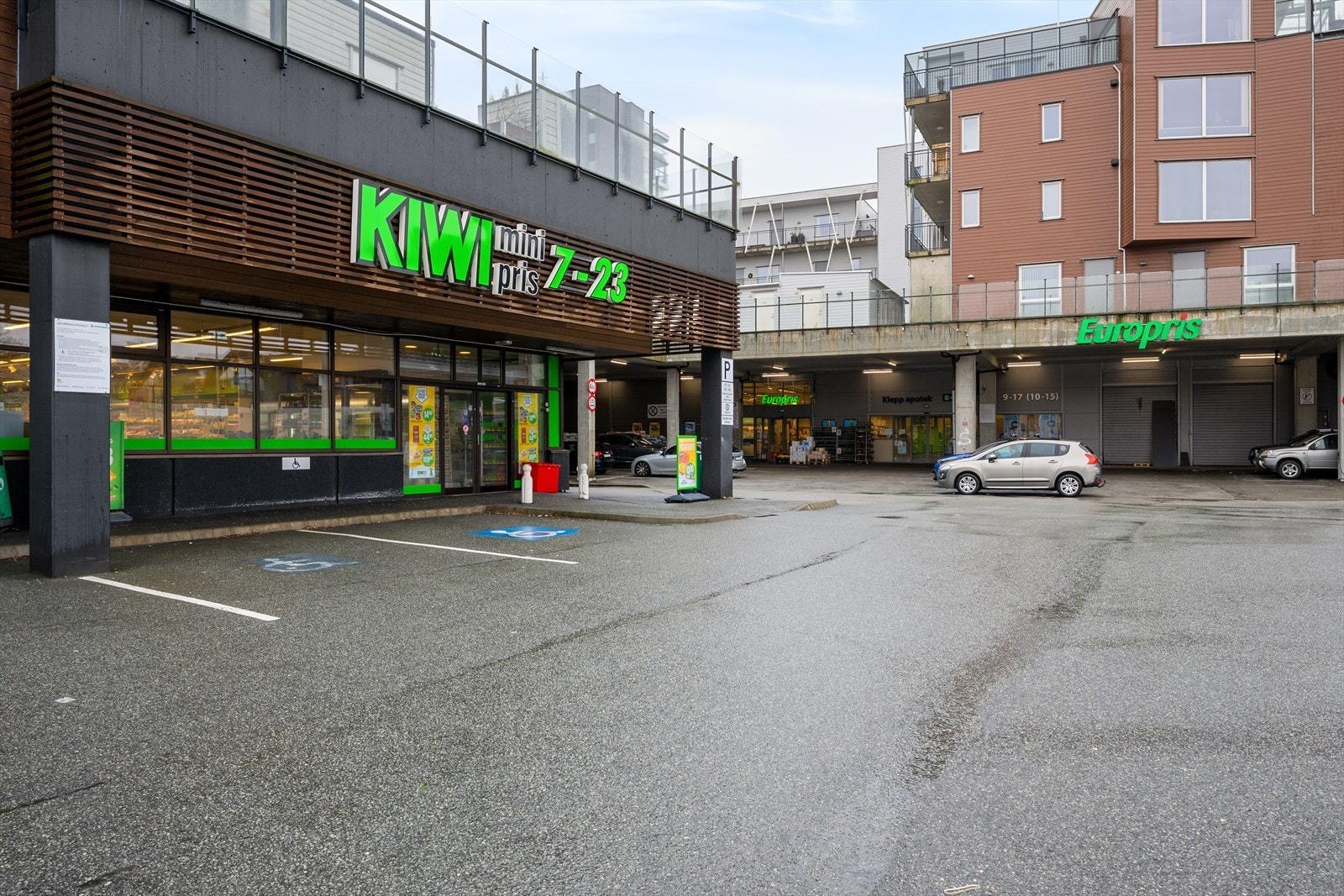 Butikk i 1. etasje Galleribilde