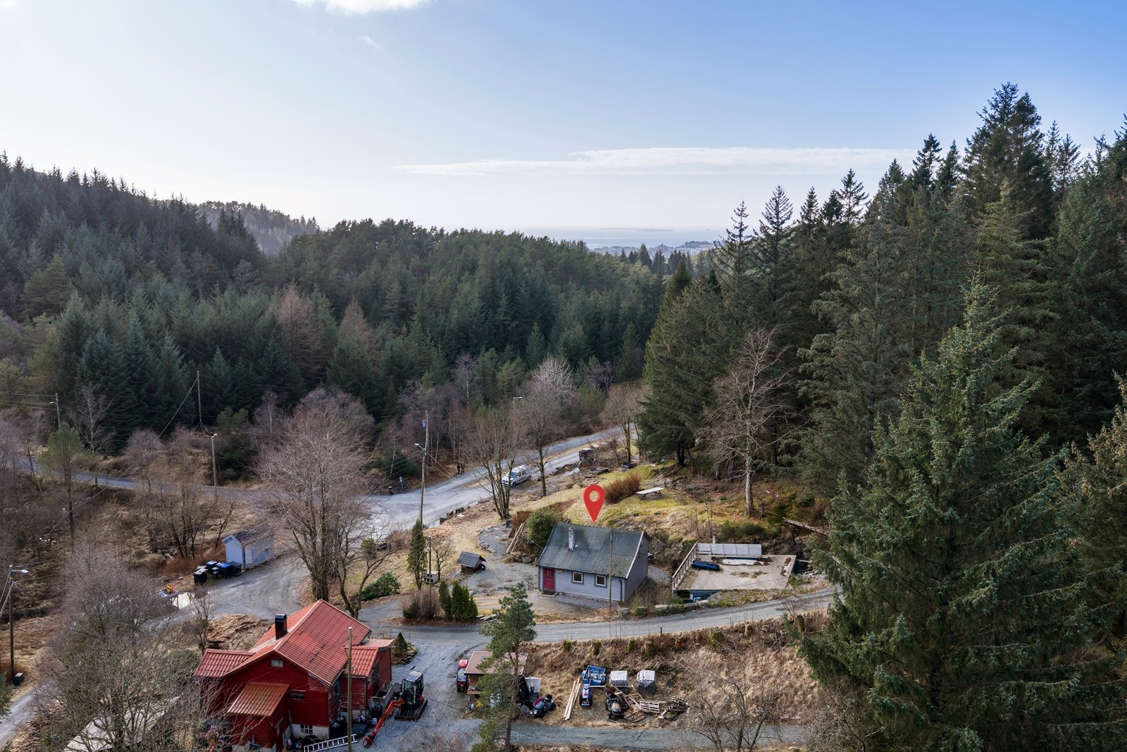 Begrenset kjøring, kun til eiendommene Galleribilde