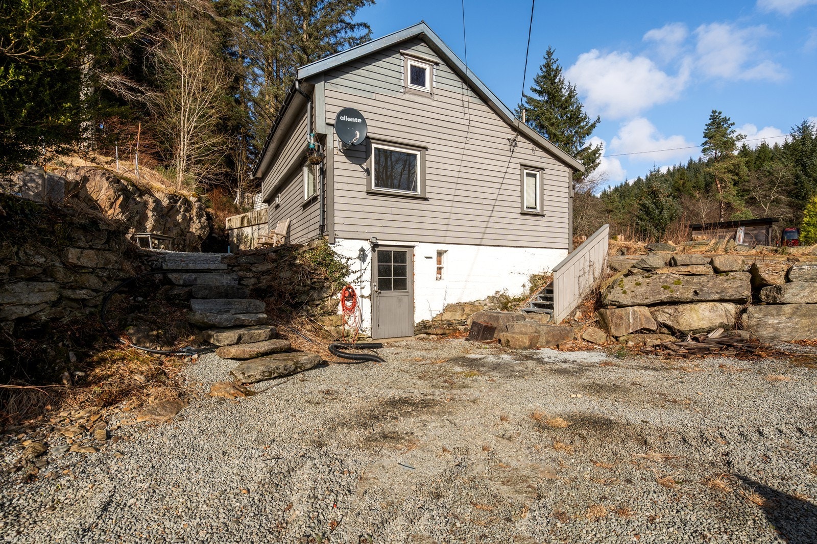 Fasade mot vest Galleribilde