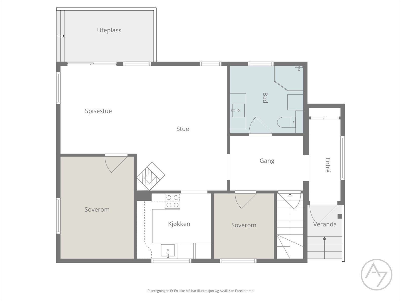 Plantegning | Hovedetasje Galleribilde