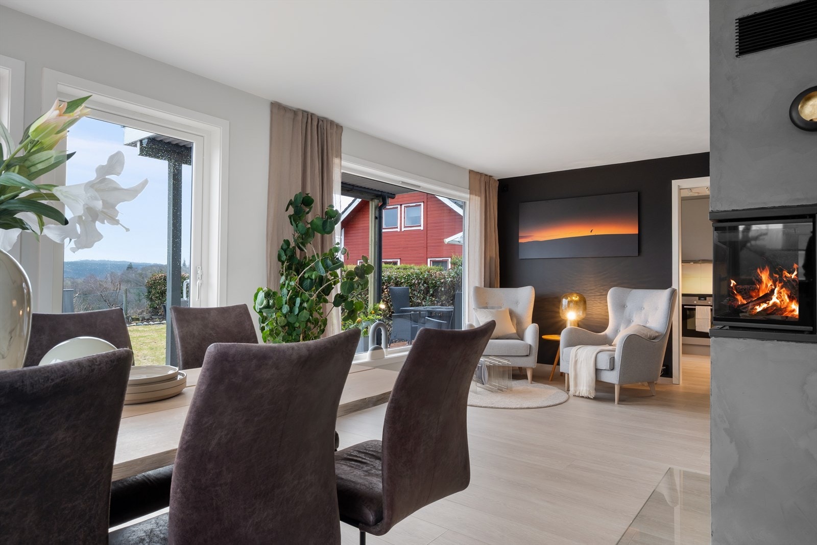 Her er rom og løsninger som gir hele familien mulighet til både ro og aktivitet Galleribilde