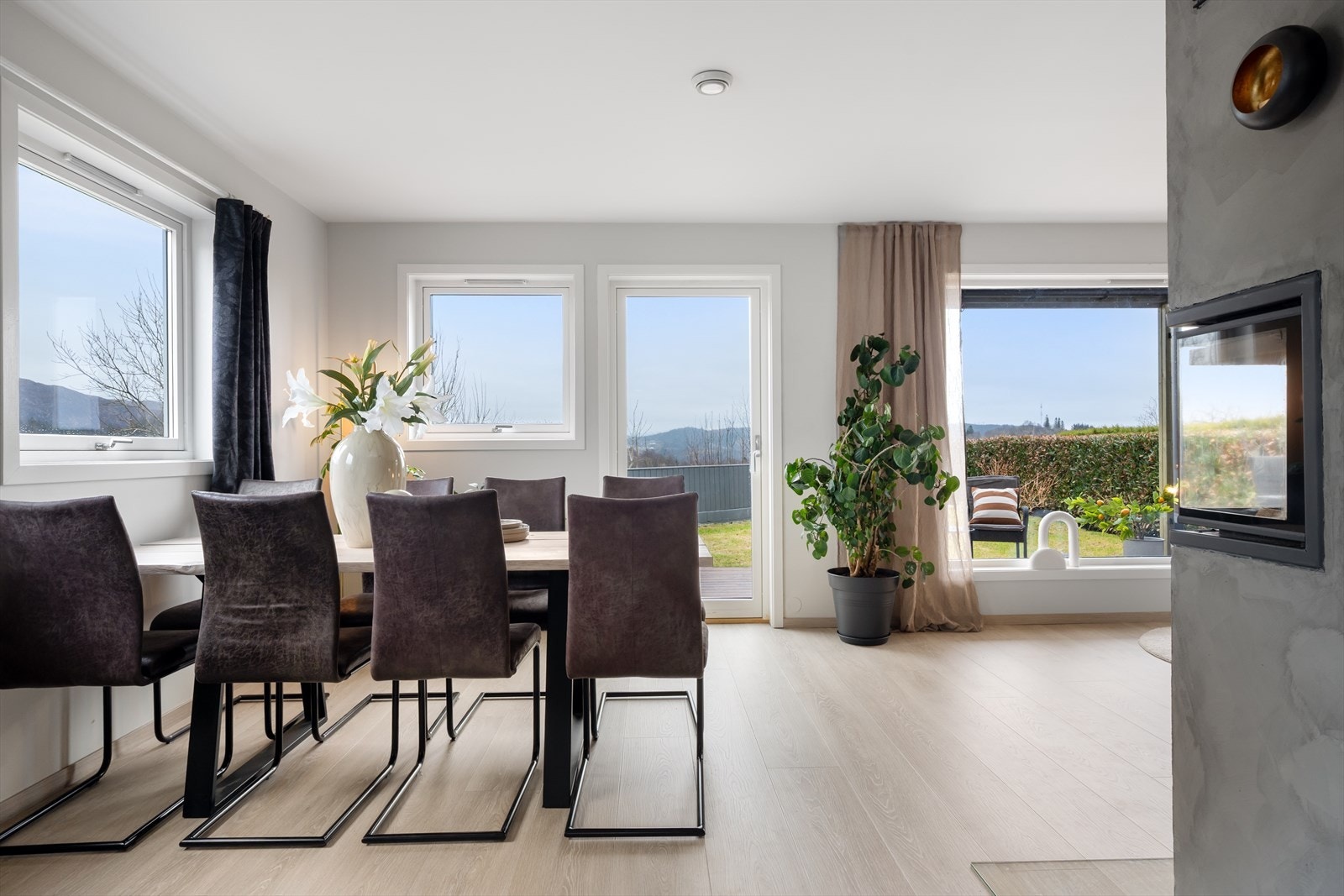 Her kan man inviterer venner og familie til selskap uten at plassen setter begrensning. Galleribilde