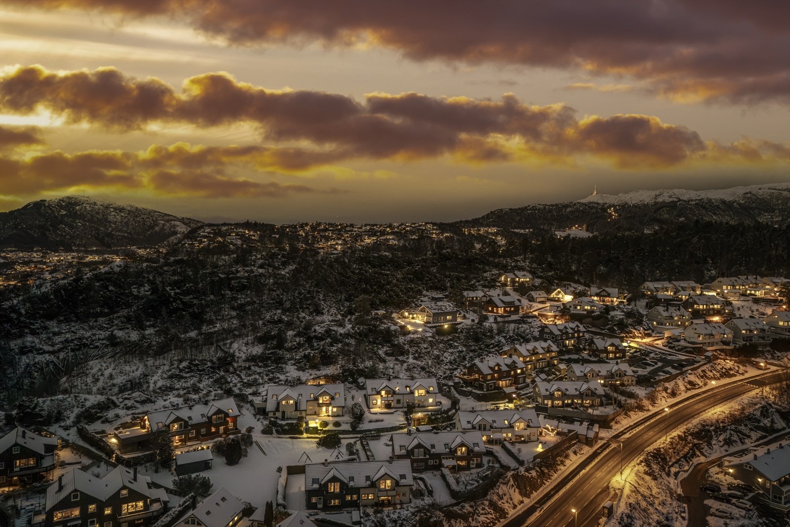 Sanddalsringen by night! Galleribilde