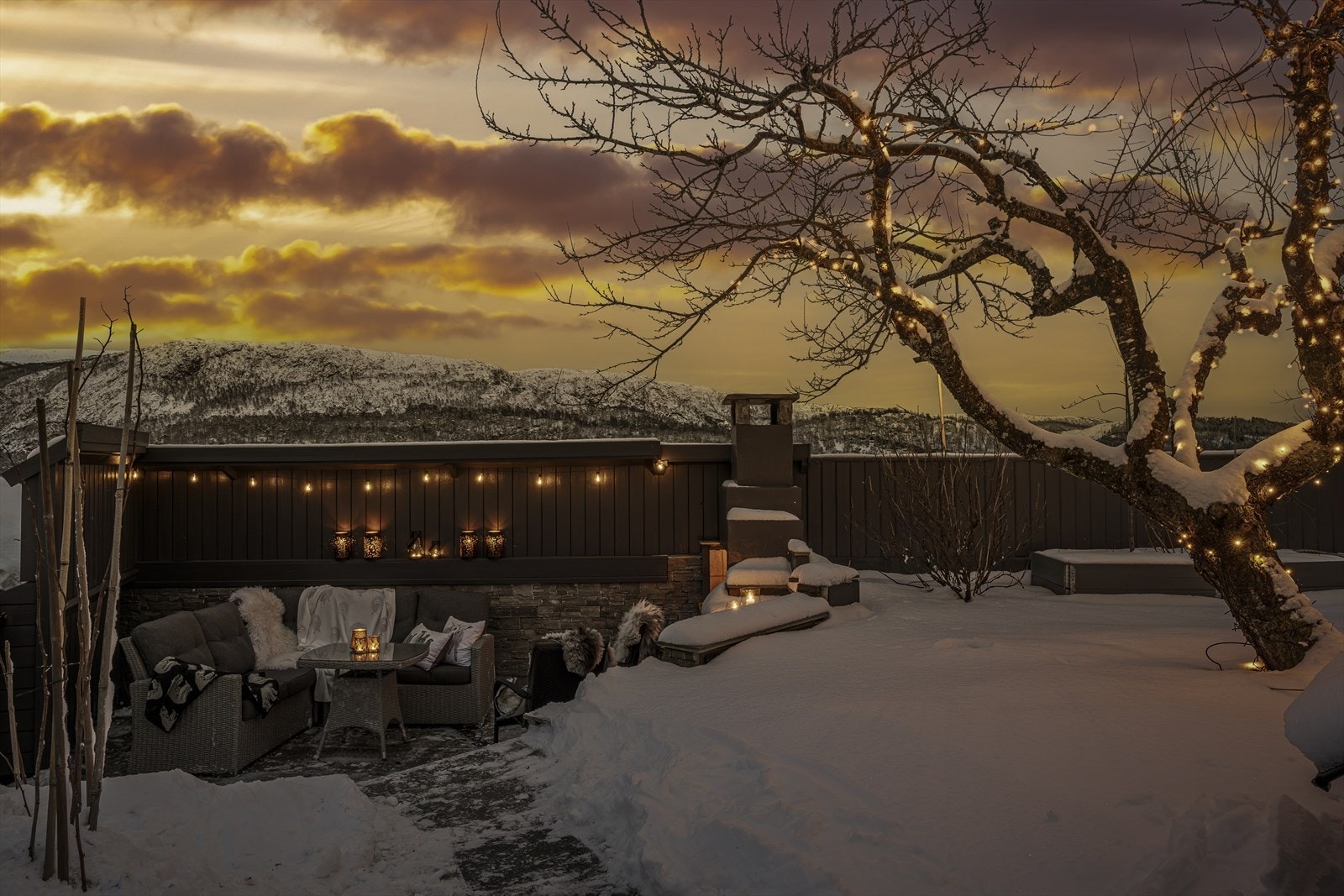 Like koselig om vinteren som om sommeren. Galleribilde