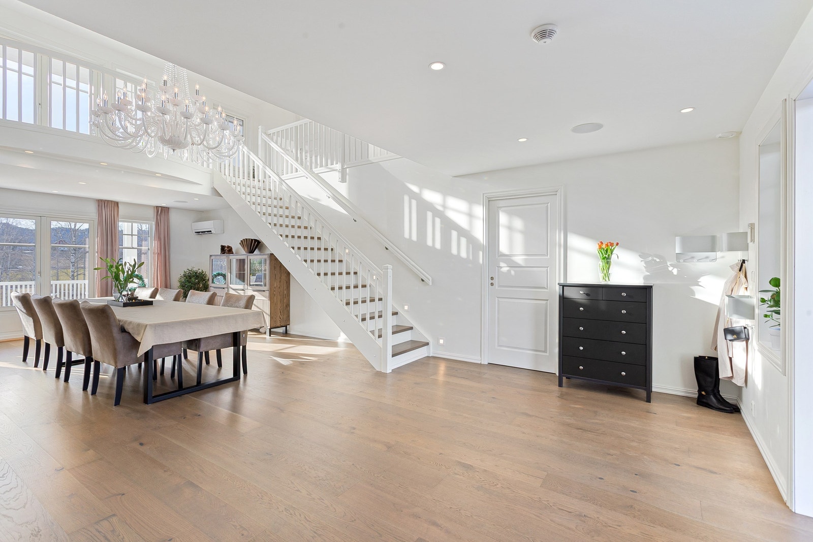 Mitsubishi luft-til-luft varmepumpe fra 2021 (utført service i 2023) med strømstyring via Tibber Galleribilde