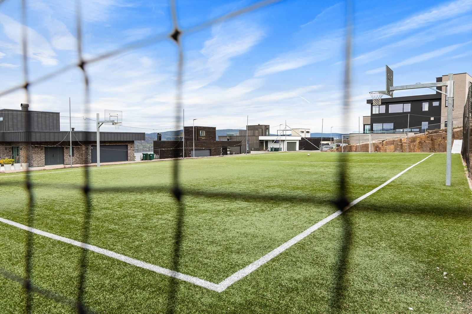 Panorama kunstgressbane Galleribilde