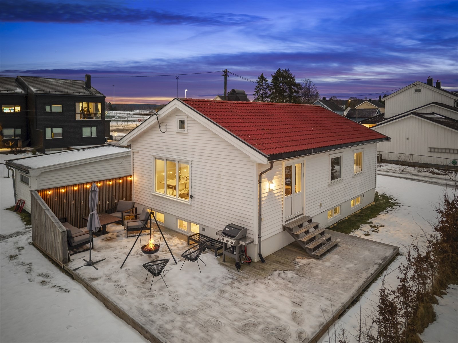 Dronefoto Galleribilde