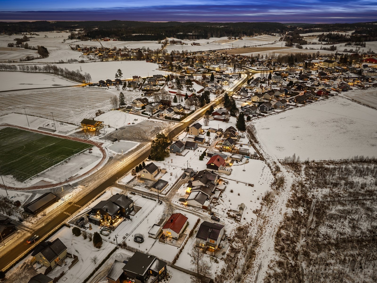 Dronefoto Galleribilde