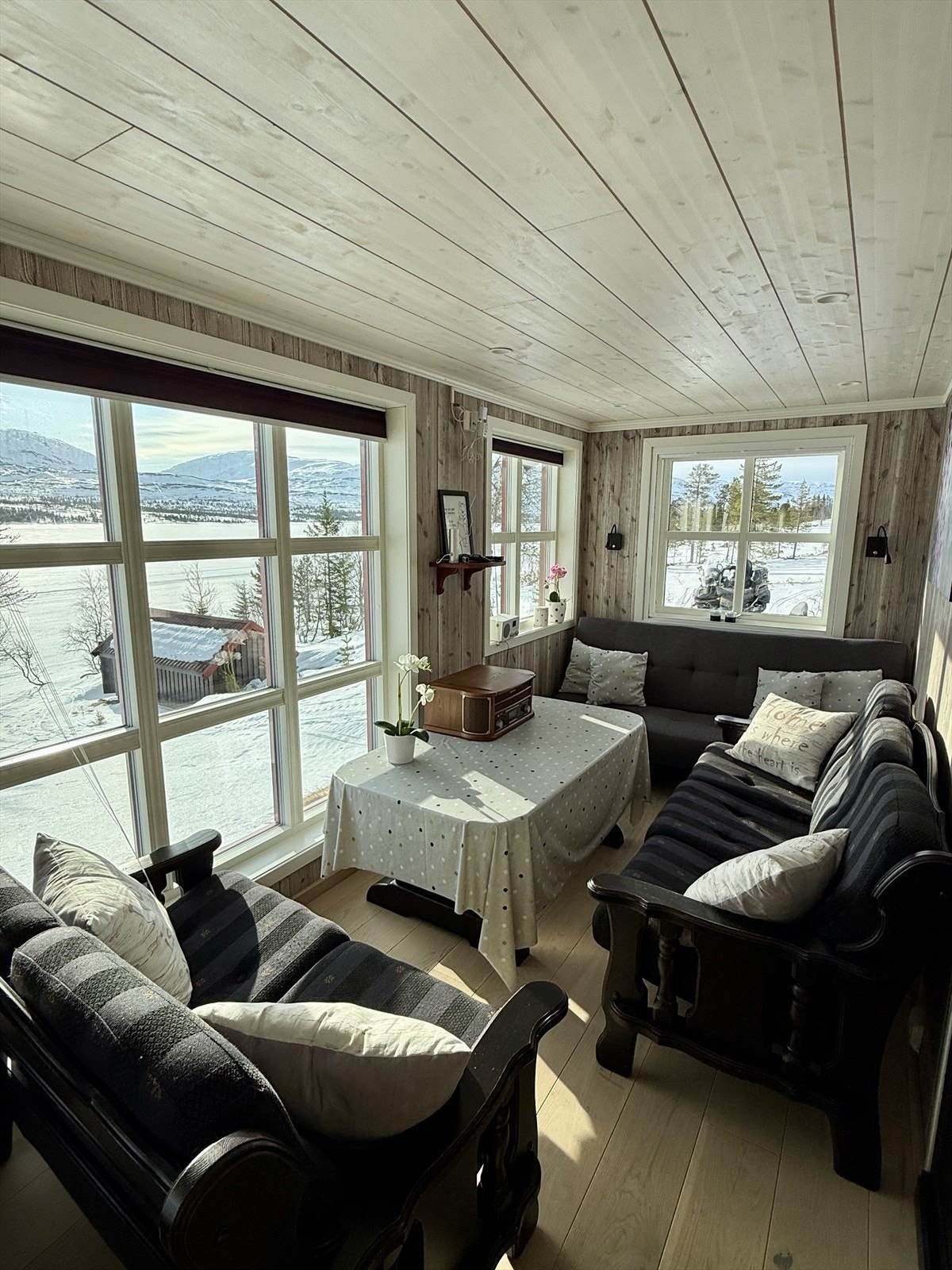 Indre del av stue Galleribilde