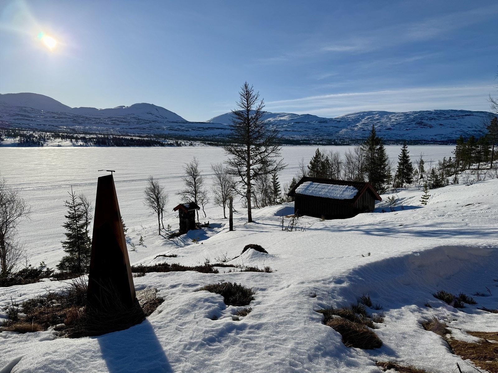 Utsikt mot Glupen. Galleribilde