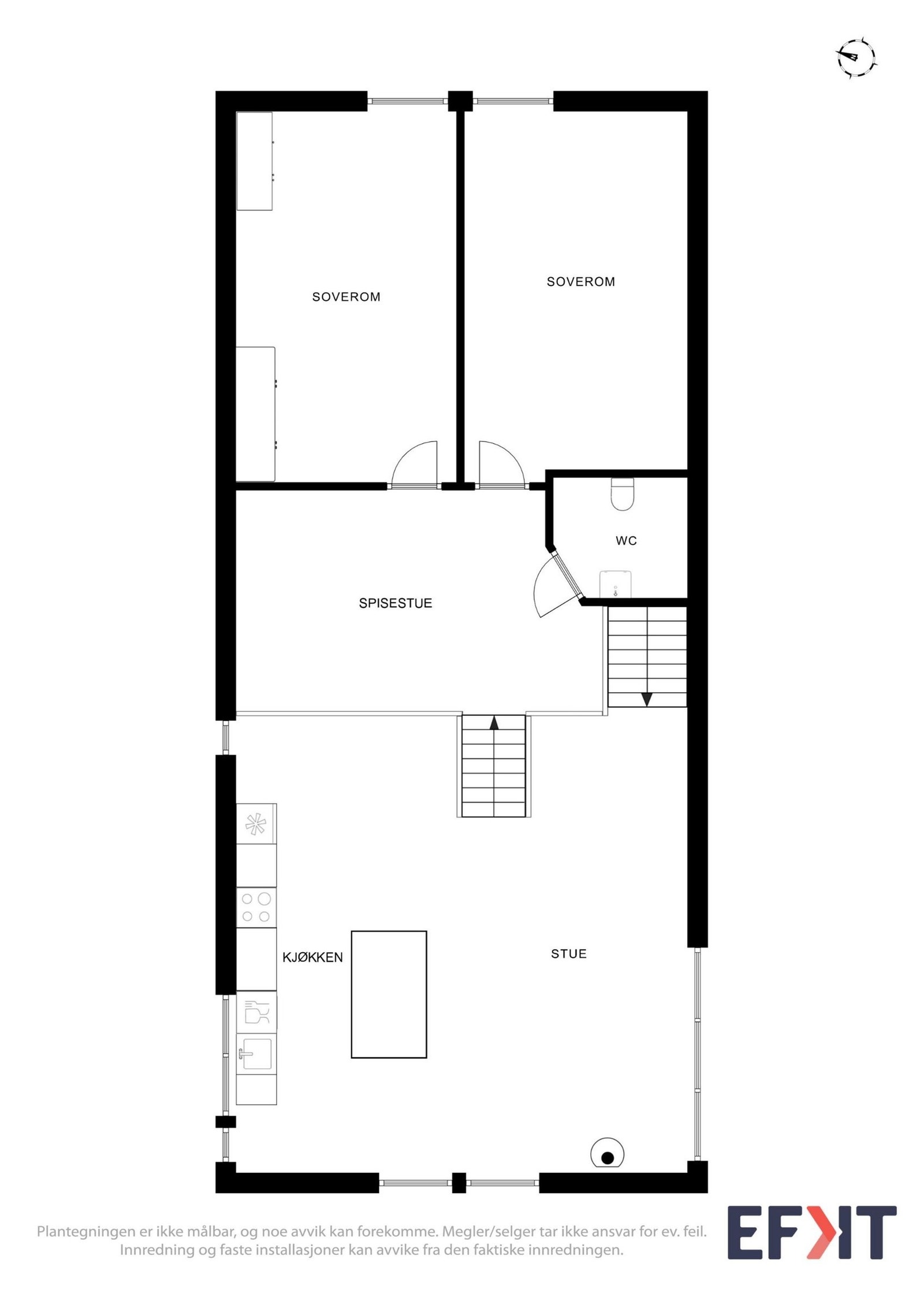 Andre og tredje halvplan hovedbolig Galleribilde