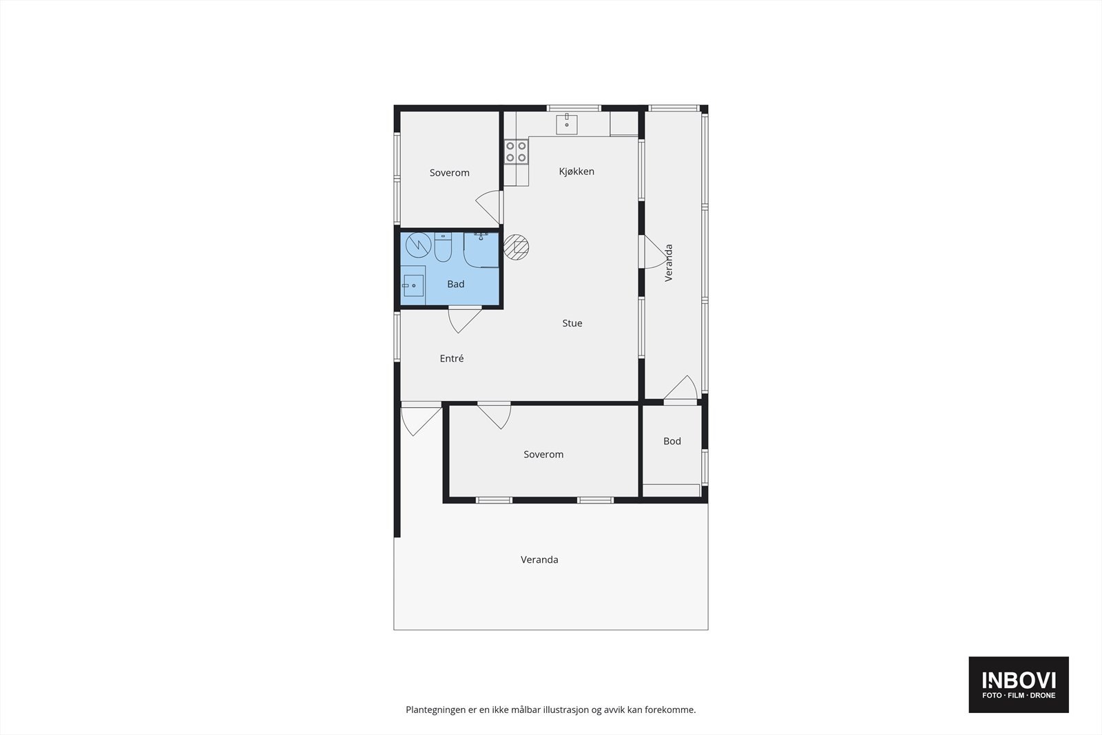 Plantegning Galleribilde