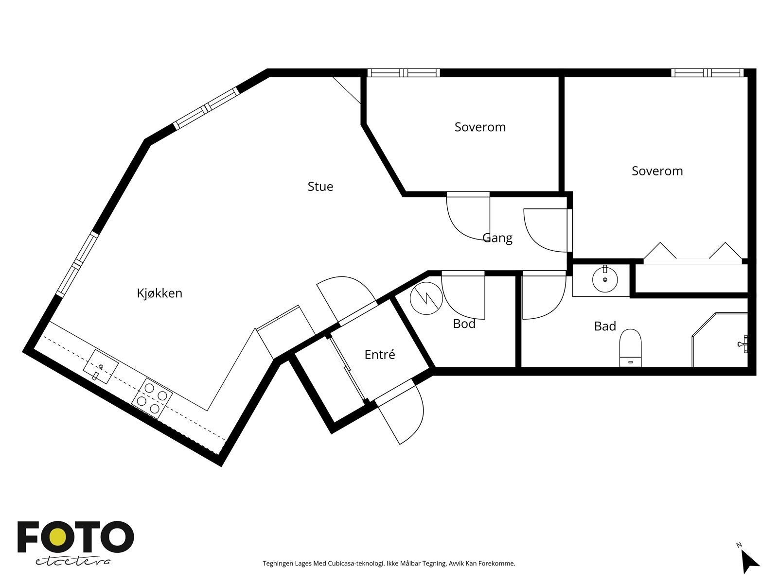 Planskisse Galleribilde