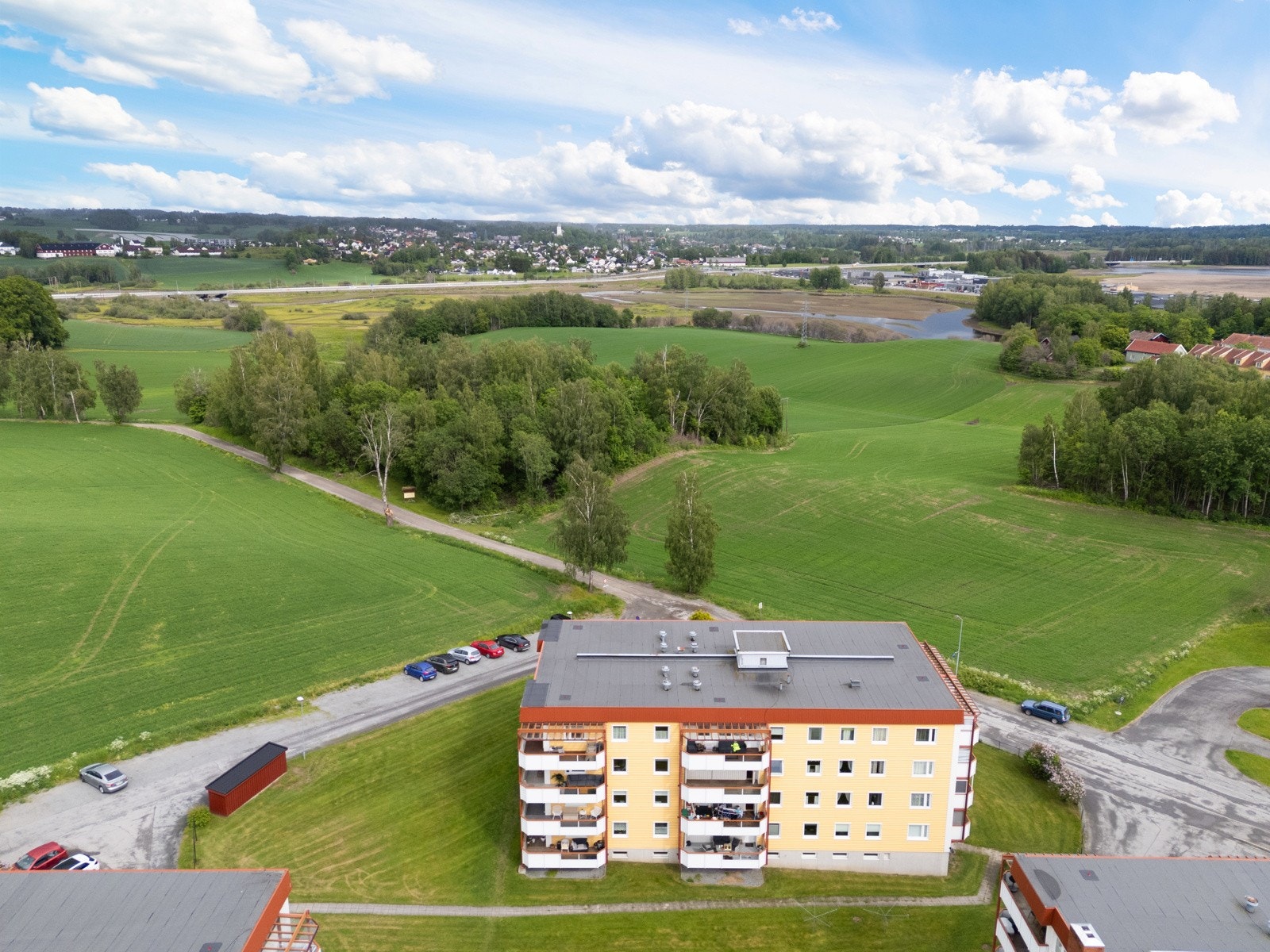 Dronefoto Galleribilde