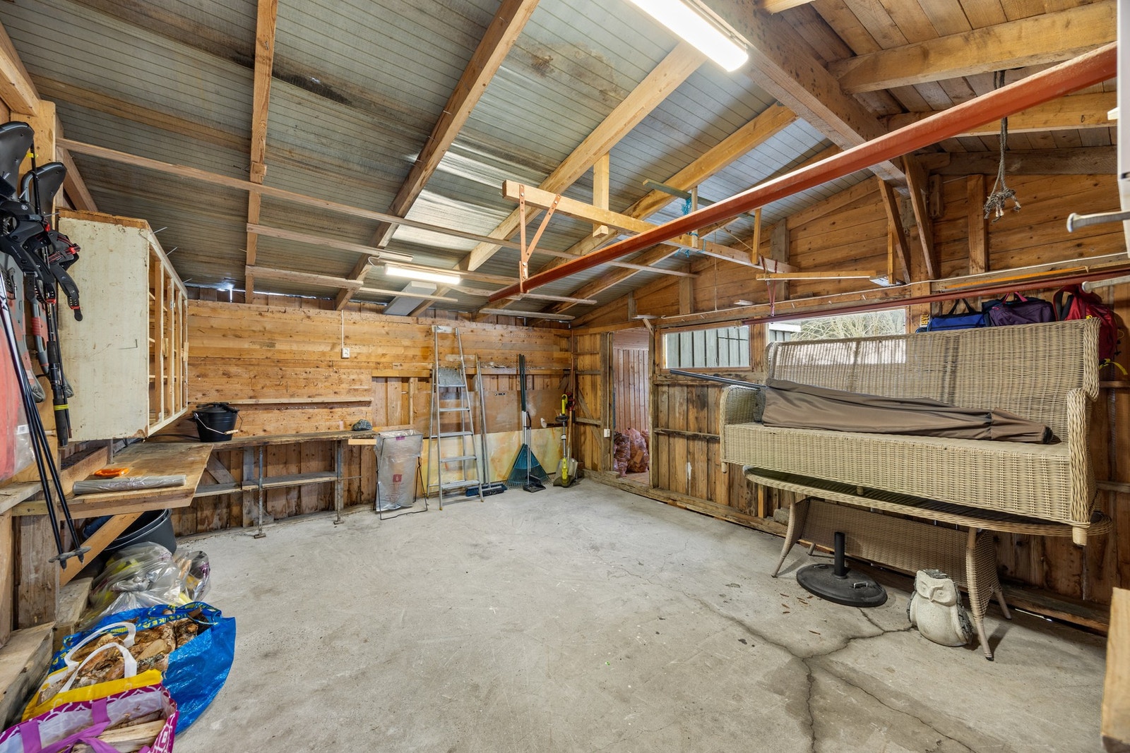 Innvendig garasje Galleribilde