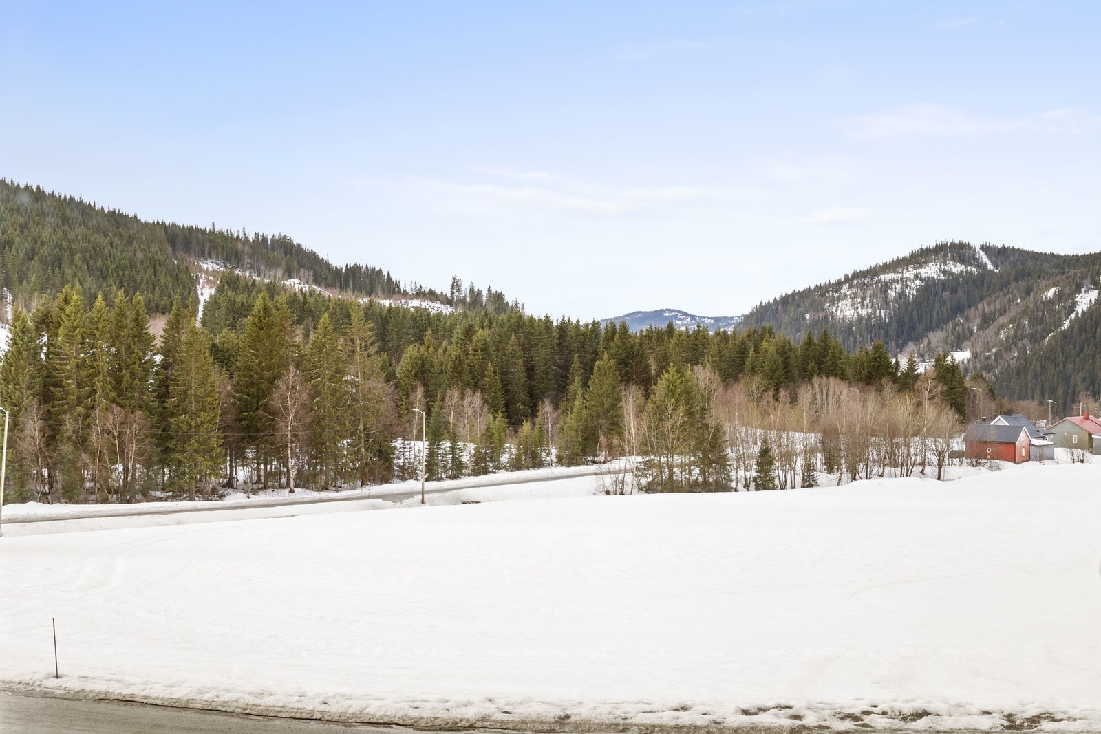 Utsikt fra stuen Galleribilde