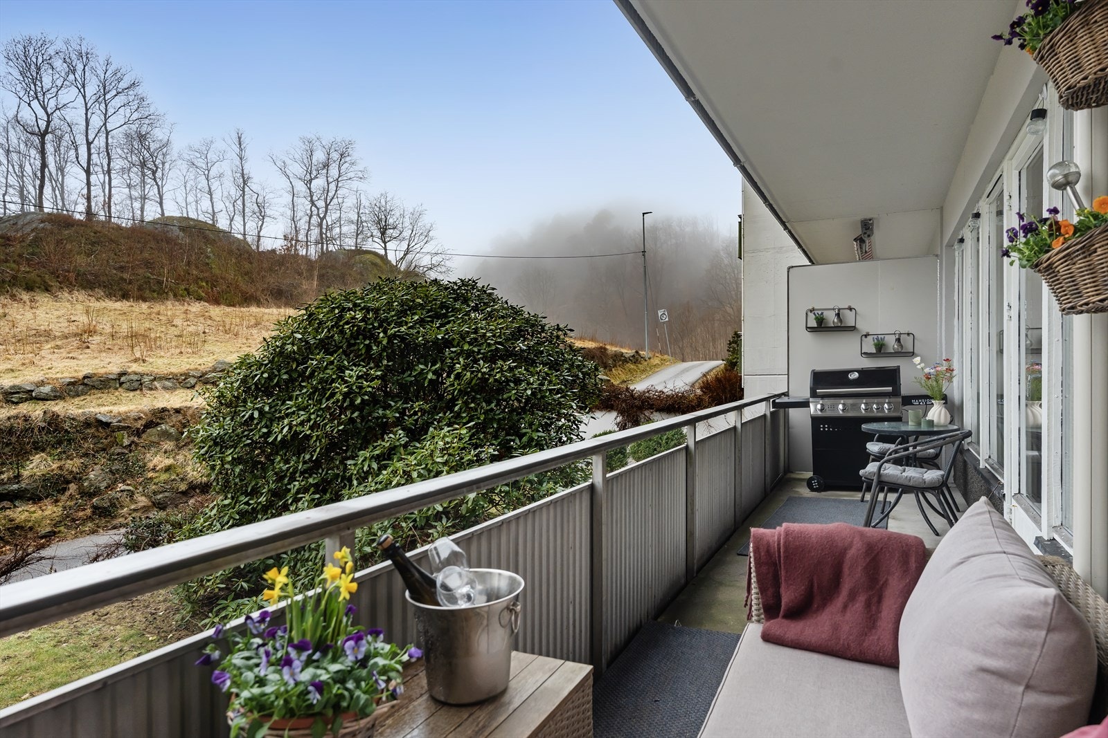 Her kan man nyte mange fine sommerdager og kvelder Galleribilde