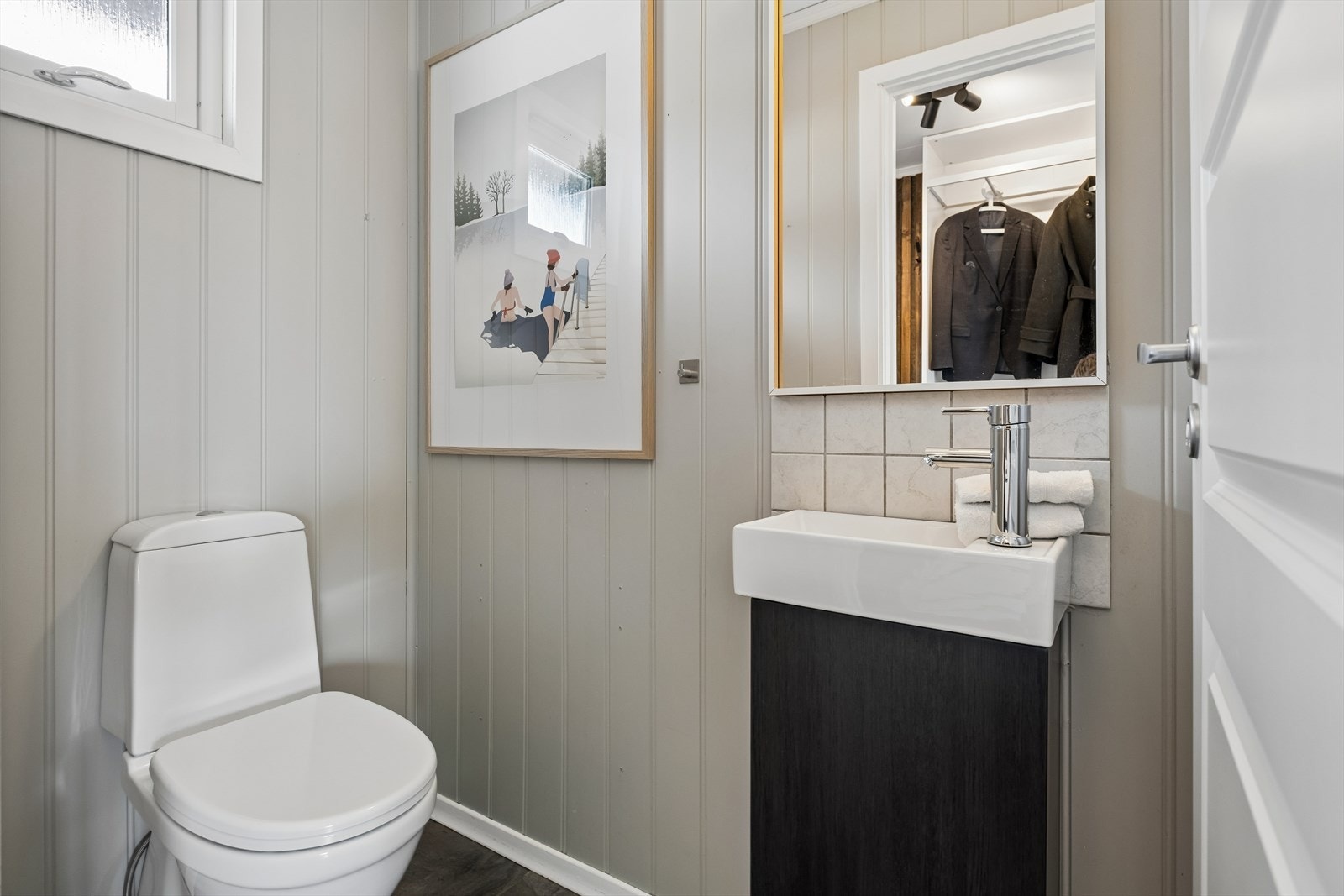 Toalettrom Galleribilde